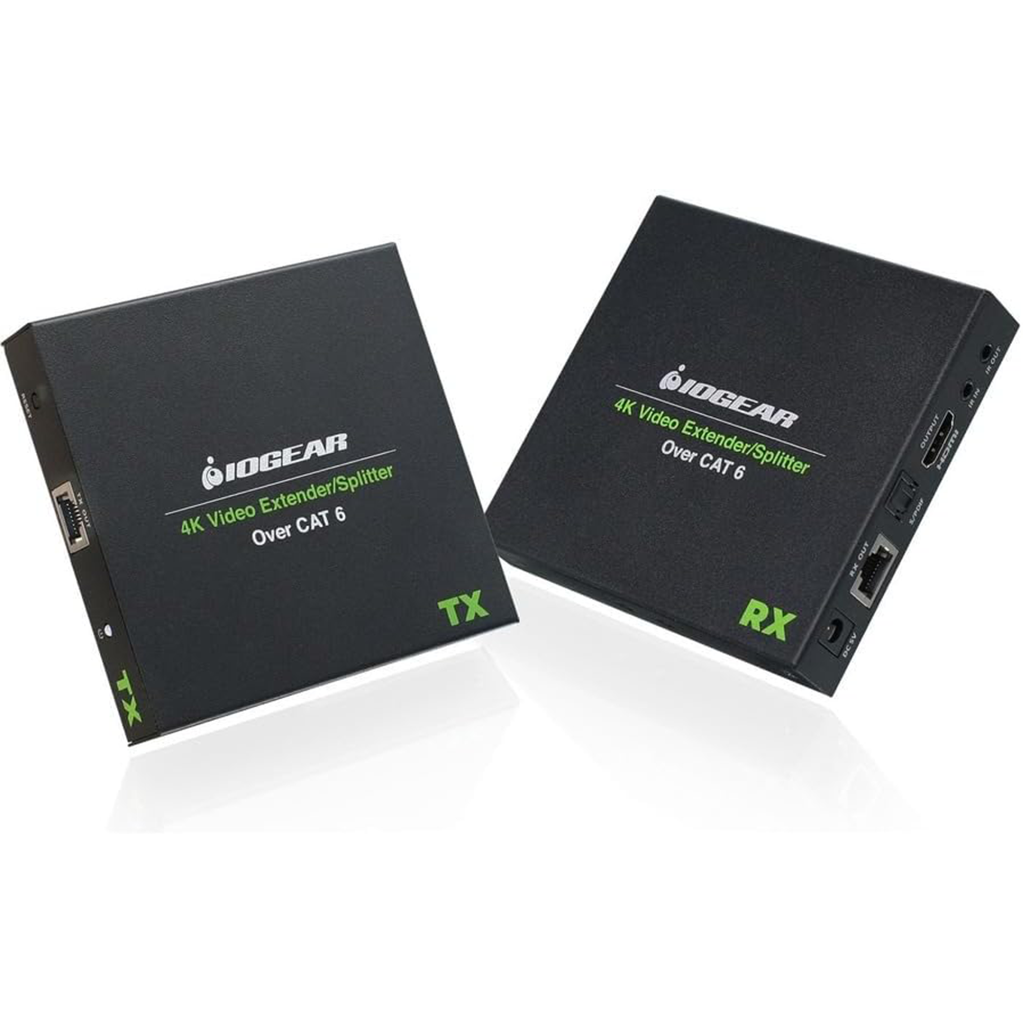 IOGEAR GVE4K60KIT 4K Video Extender/Splitter Over Cat 6 Kit