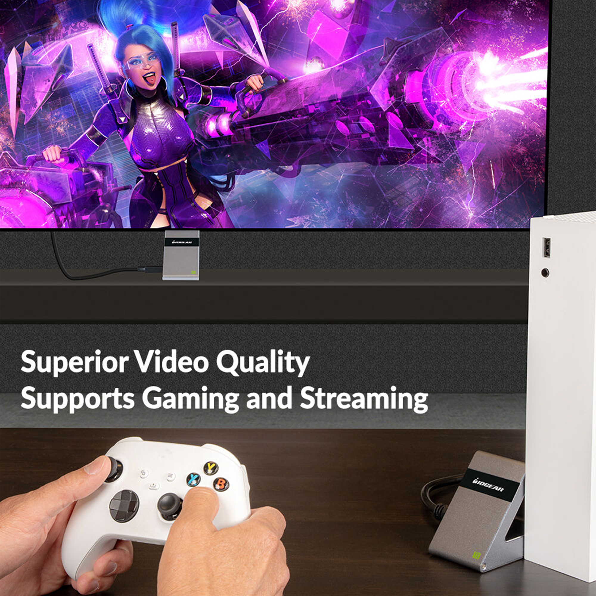 IOGEAR GW4K30GH60 4K UHD Wireless HDMI Extender (50')