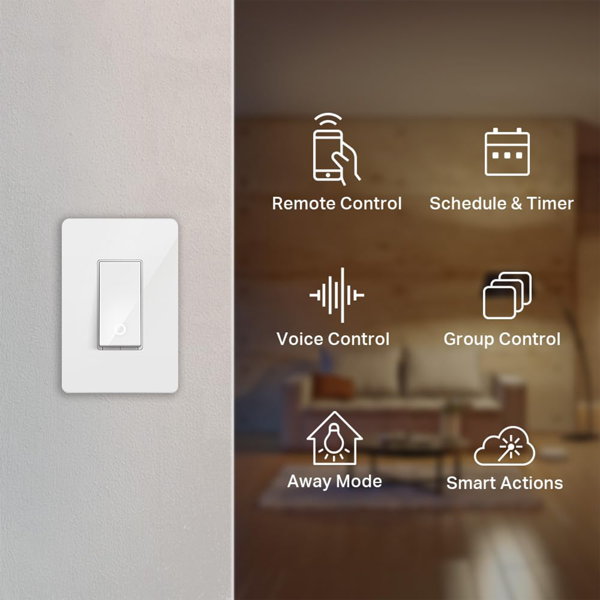 TP-Link Kasa Smart Wi-Fi Light Switch (3-Pack)