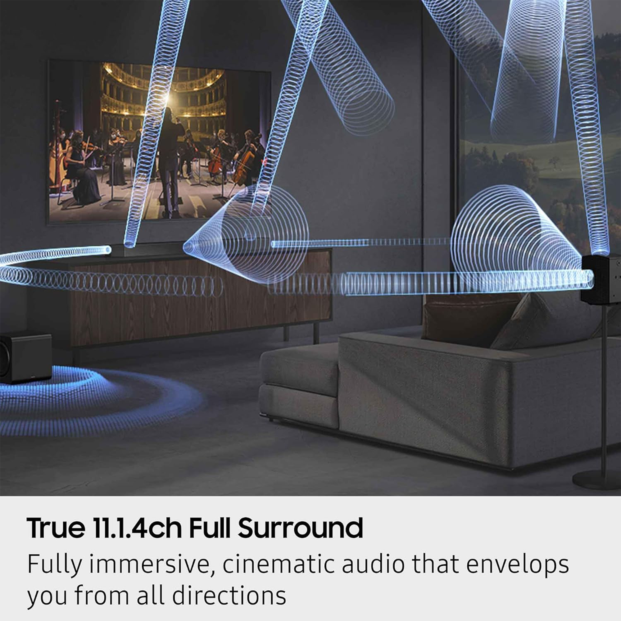 Samsung HW-Q990F 11.1.4-Channel Dolby Atmos Soundbar System