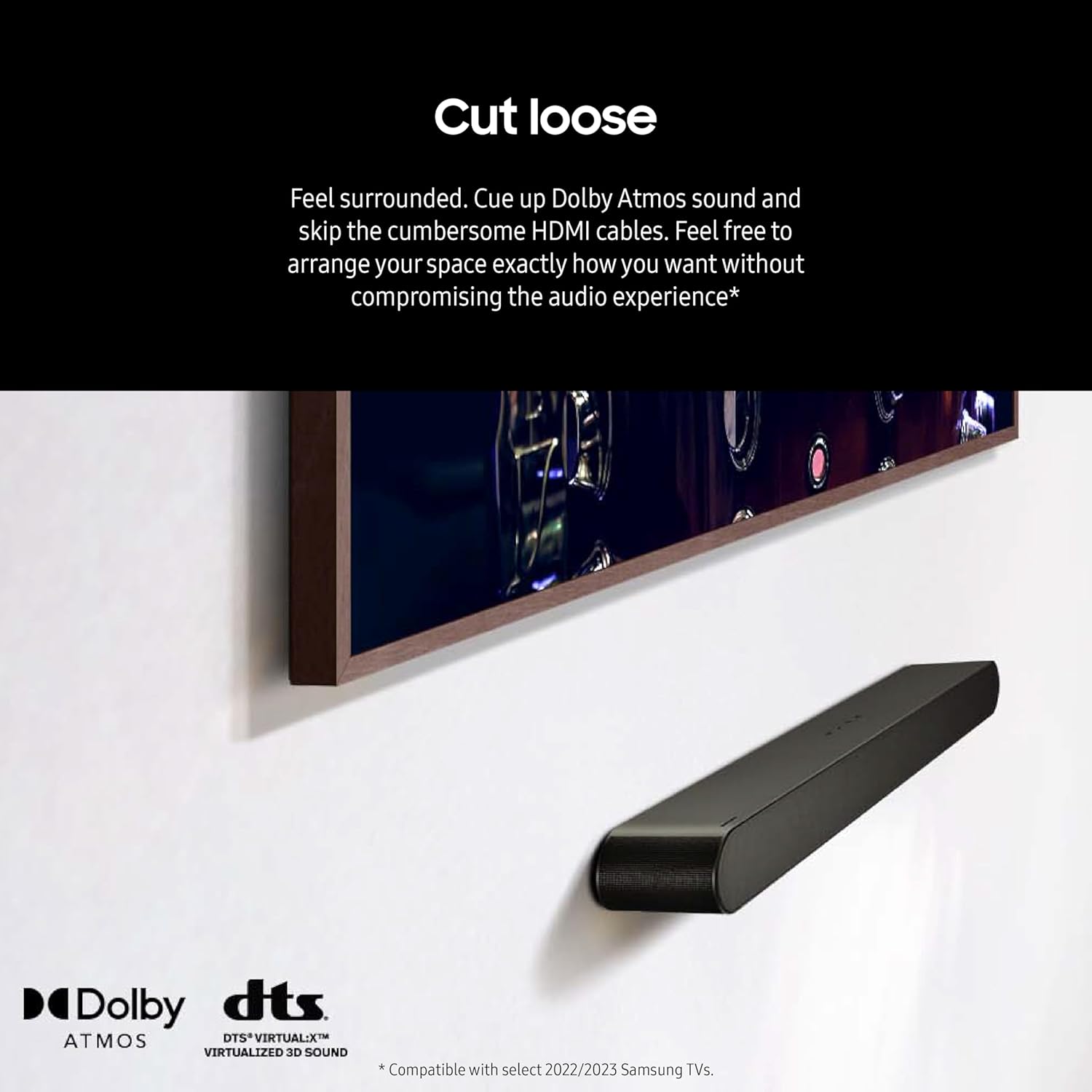 Samsung Soundbar Q-Series 5.0 Channel Dolby Atmos with Q-Symphony - HW-S60D/ZA