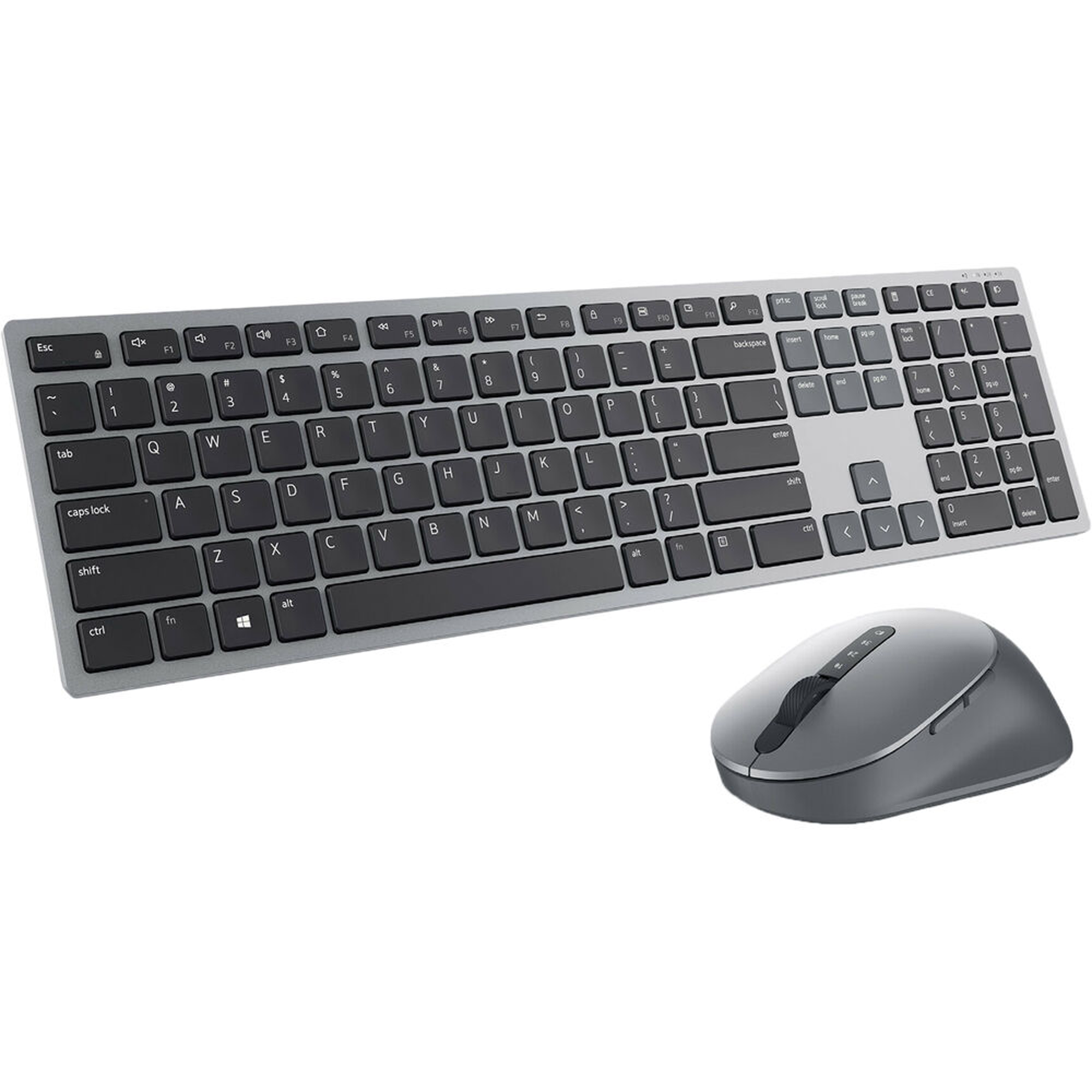 Dell Premier Multi-Device Wireless Keyboard and Mouse - KM7321WGY-US (Gray)