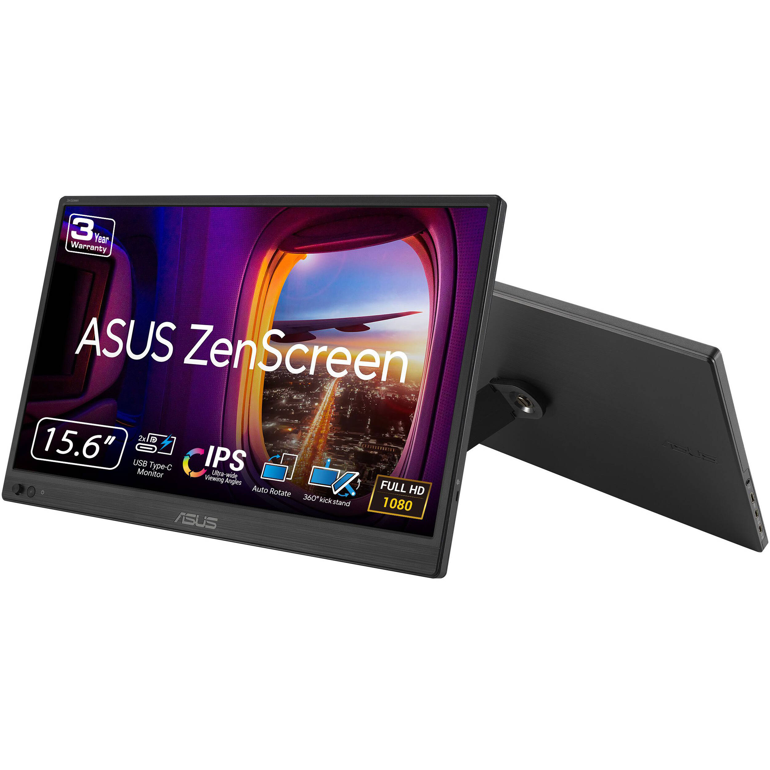 ASUS ZenScreen MB169CK 15.6" LED Portable Monitor
