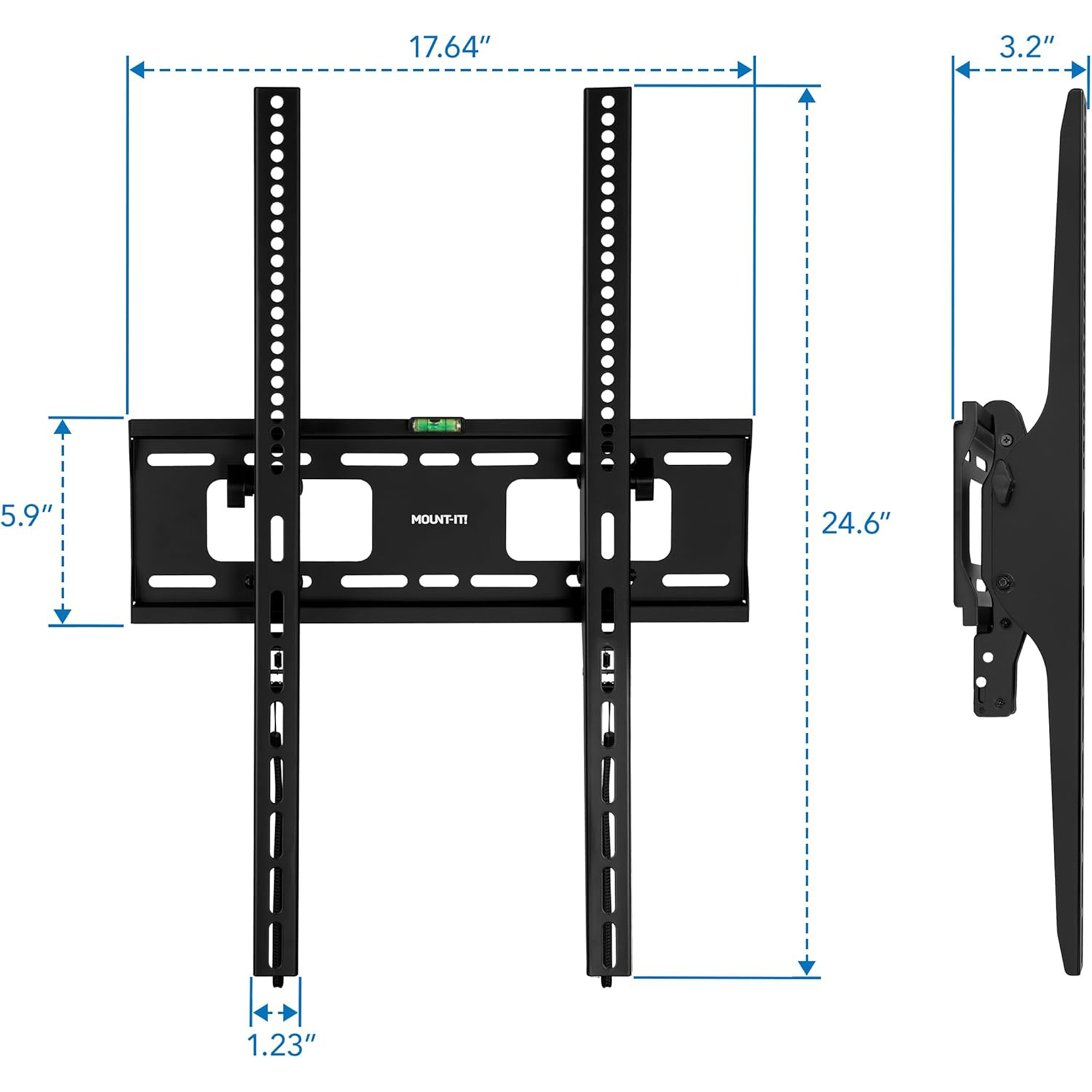 Mount-It! MI-1377 Portrait TV Wall Mount for 37 to 75" Displays