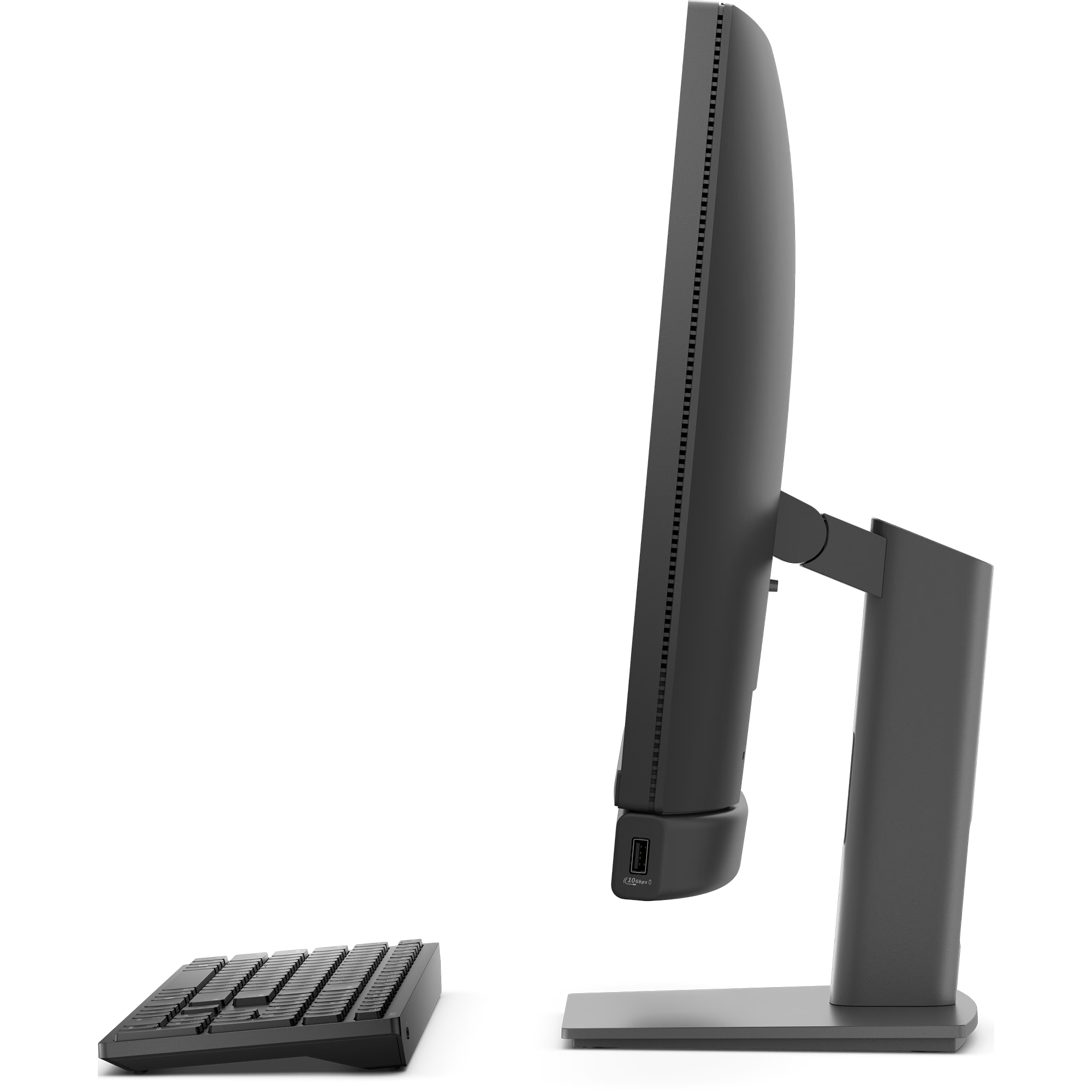 Dell Pro 24 QC24251 NGGNK 23.8" Touchscreen All-In-One Desktop Computer - Intel Core i5 14th Gen i5-14500T - 8 GB RAM - 256 GB SSD - Windows 11 Pro - Dark Gray