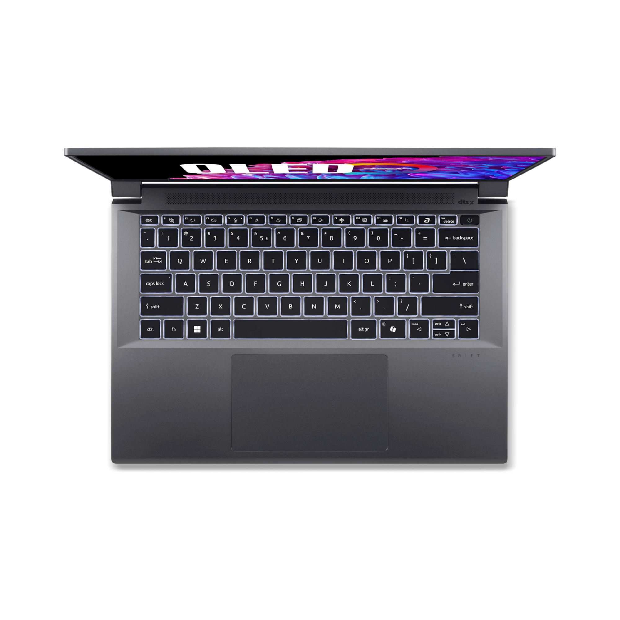 Acer Swift X 14 SFX14-72G SFX14-72G-77NJ 14.5" Notebook - WQXGA+ Display | 120 Hz | Intel Core Ultra 7 155H | 16 GB RAM | 1 TB SSD | English Keyboard - Iron