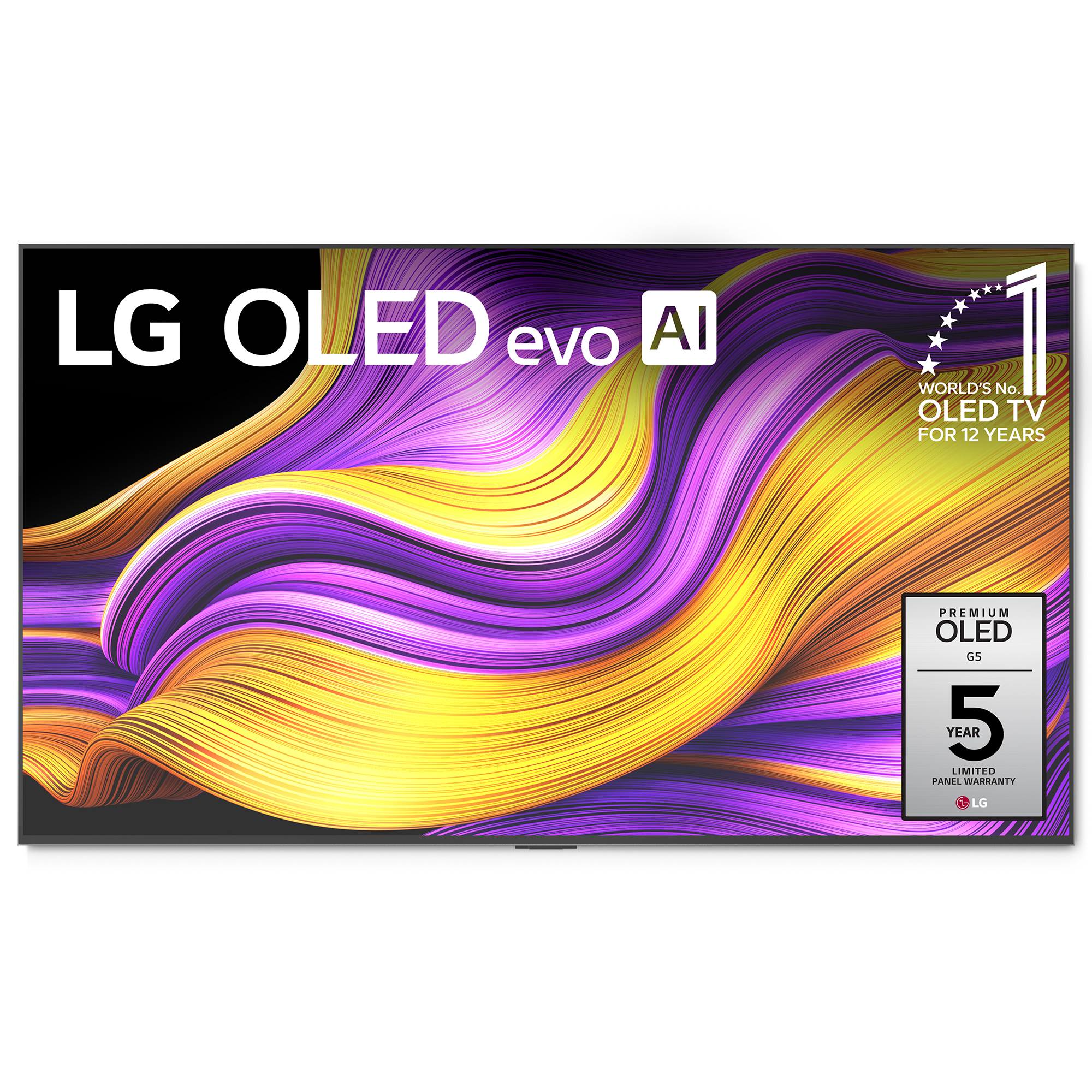 LG OLED evo AI G5 4K 65-Inch Smart TV with Supplied Wall Mount - OLED65G5WUA