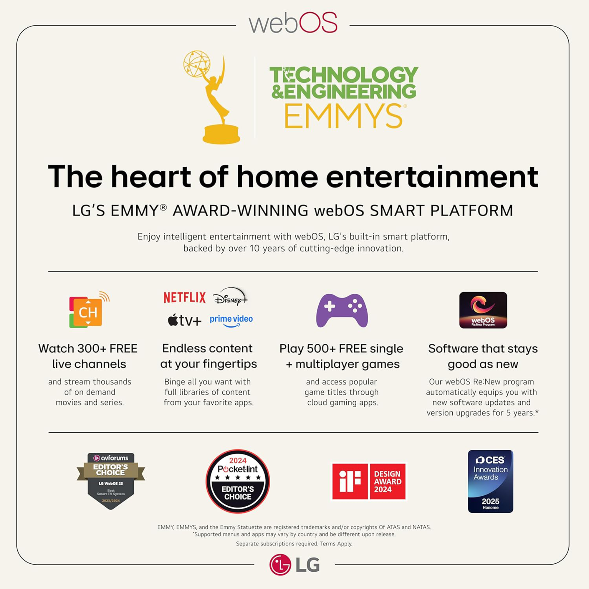 LG OLED evo AI G5 4K 77-Inch Smart TV with Supplied Wall Mount - OLED77G5WUA