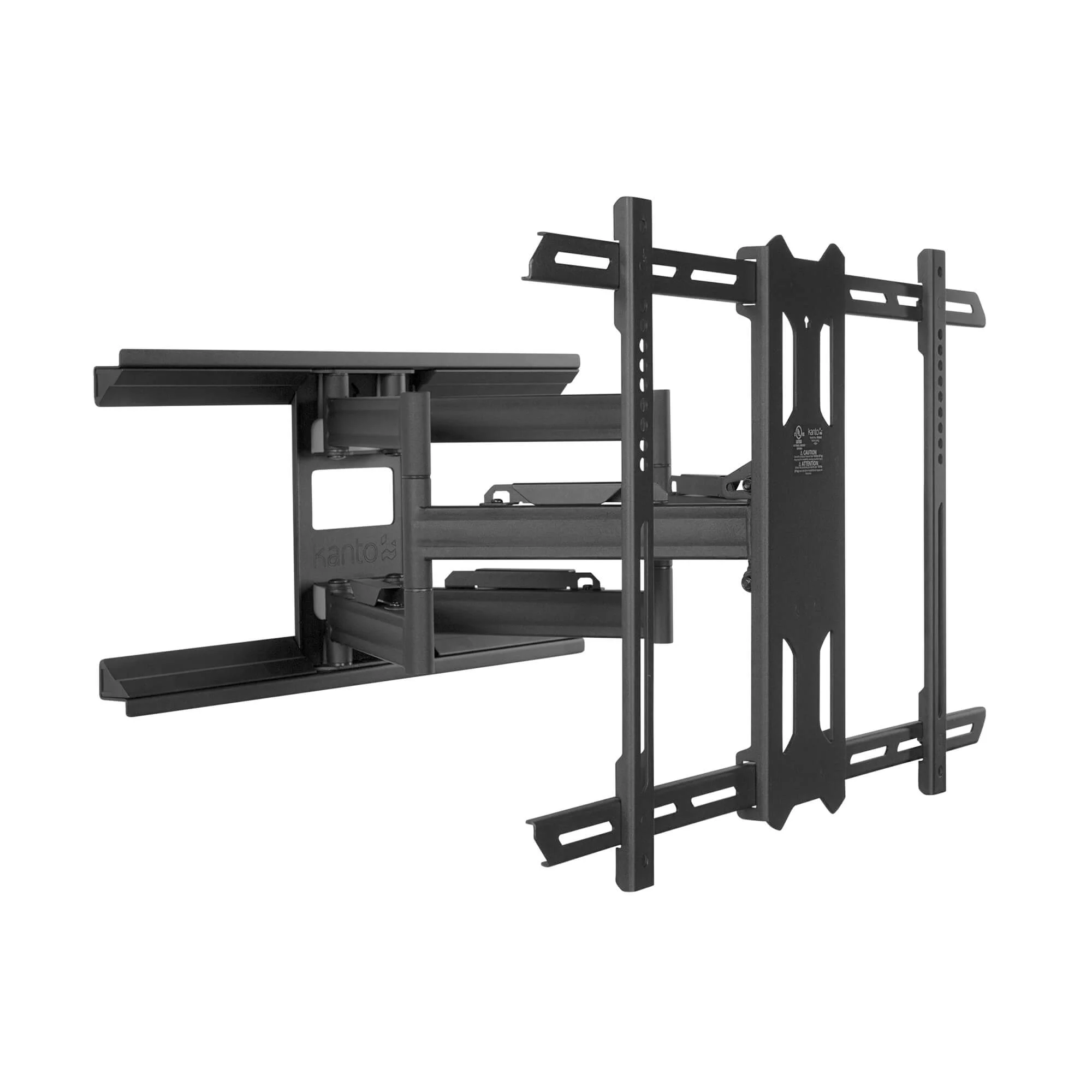 Kanto Living PDX650 Full-Motion Wall Mount for 37 to 75" Displays (Black)