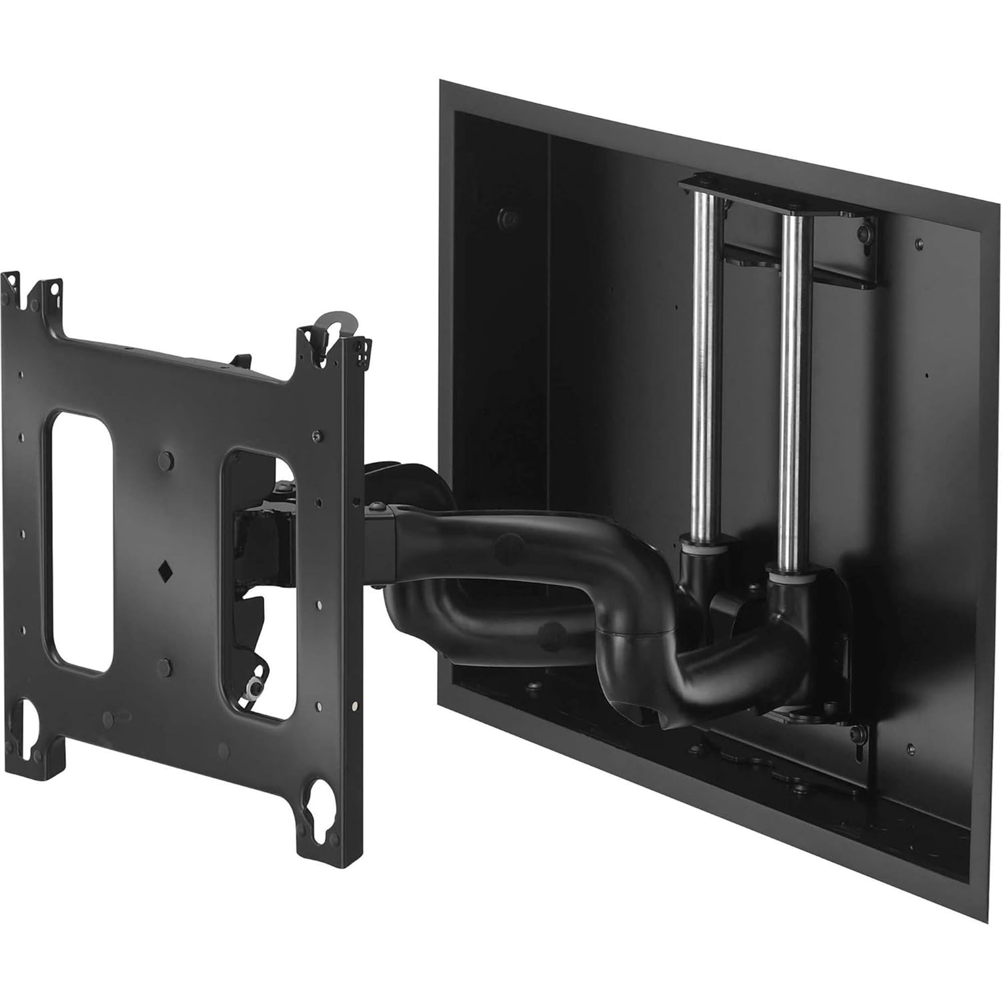 Chief PNRIWUB Large 22" Extension Monitor Arm Low-Profile TV Mount - For Displays 42-86" - Black - 200lb