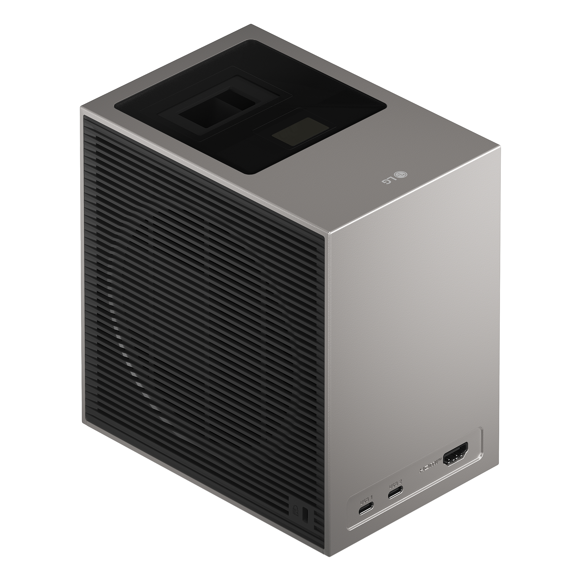 LG CineBeam S 500-Lumen UHD 4K Ultra-Short-Throw Triple Laser DLP Smart Projector