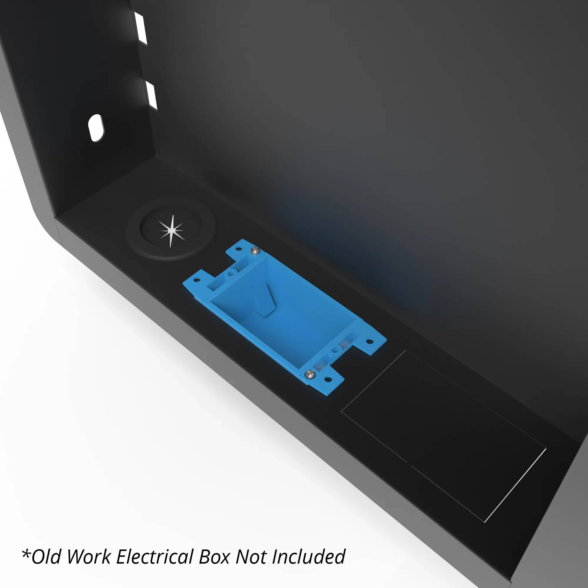 Kanto Living Low-Profile Recessed In-Wall Mount for 35 to 65" Displays