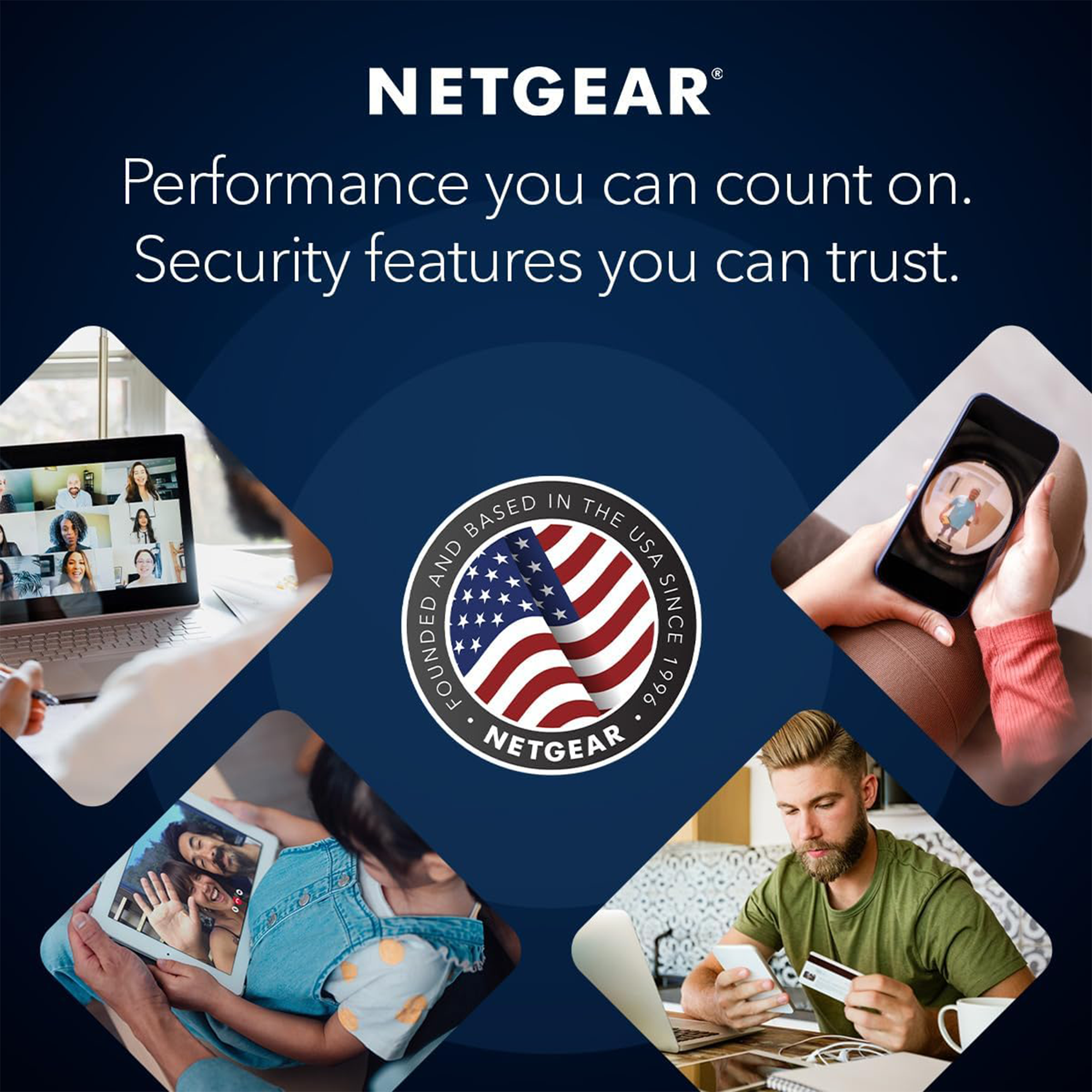 Netgear Orbi 970 BE27000 Wireless Quad-Band 3-Piece Mesh Wi-Fi System (White)