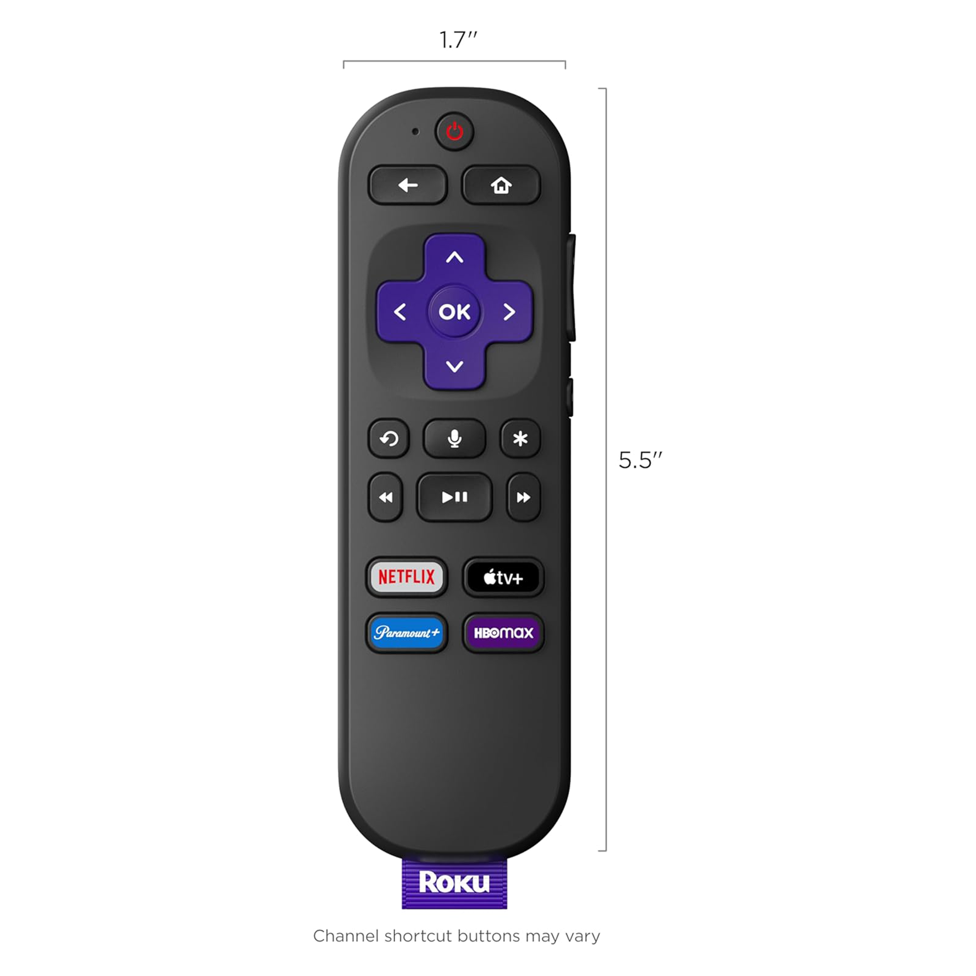 Roku Voice Remote with TV Controls