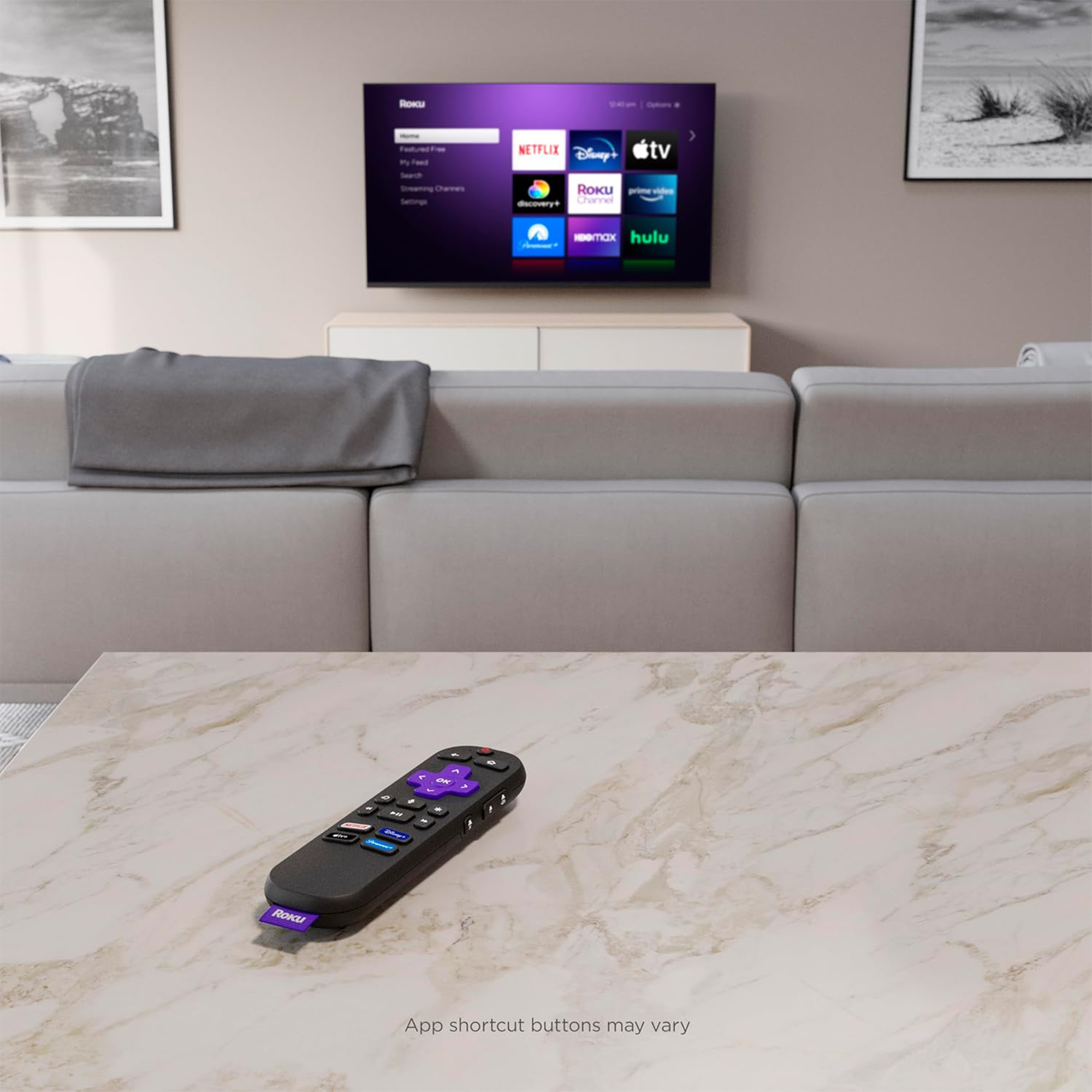 Roku Voice Remote with TV Controls