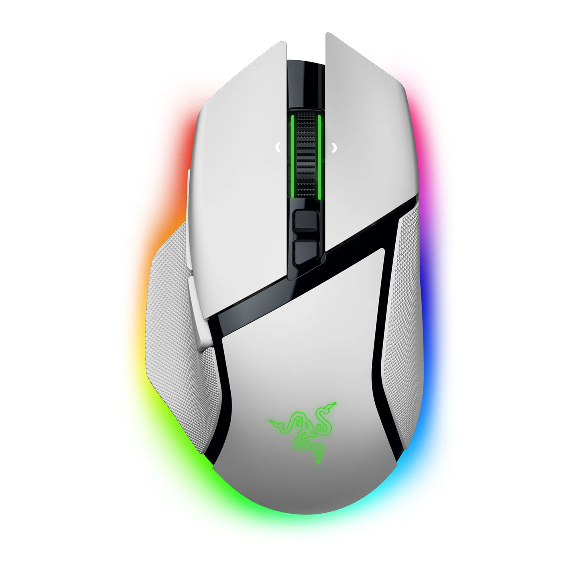 Razer Basilisk V3 Pro 35K Optical RGB Wired / Wireless Gaming Mouse (White)