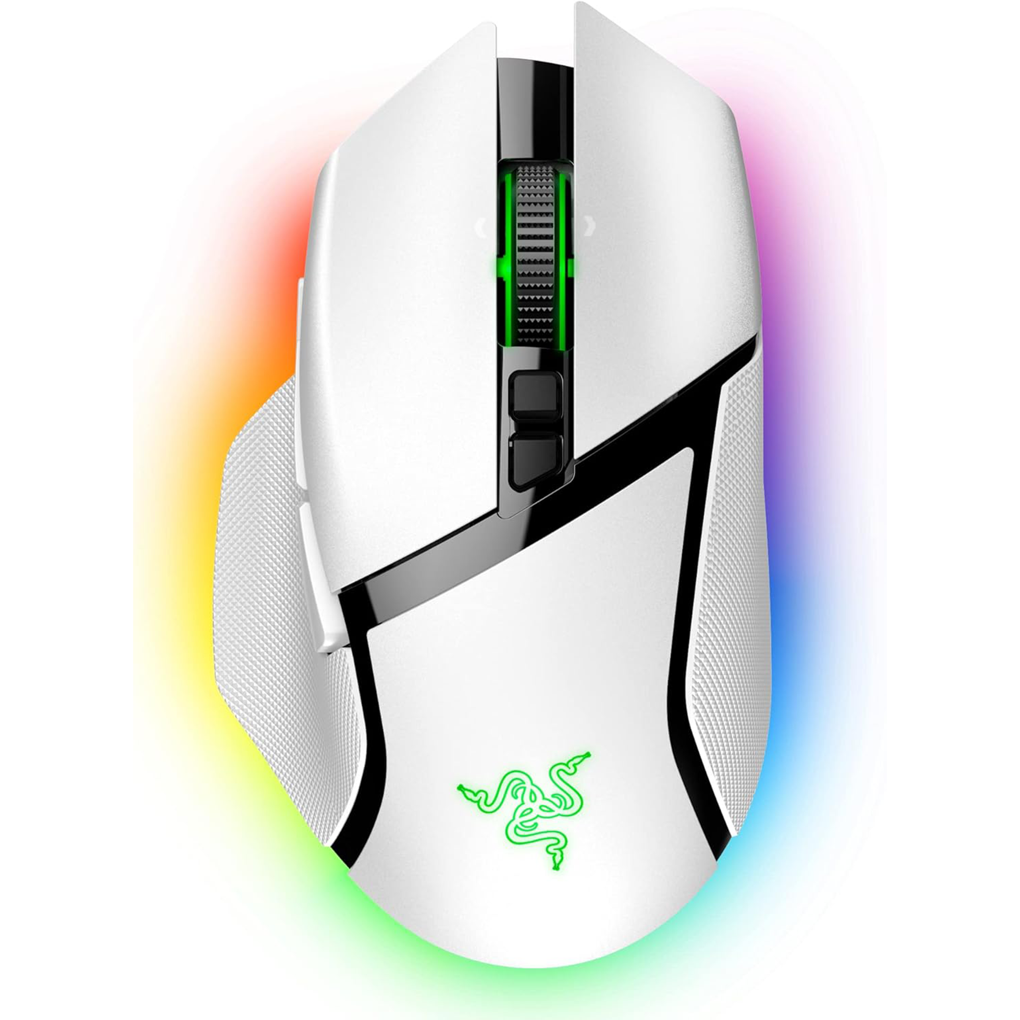 Razer Basilisk V3 Pro 35K Optical RGB Wired / Wireless Gaming Mouse (White)