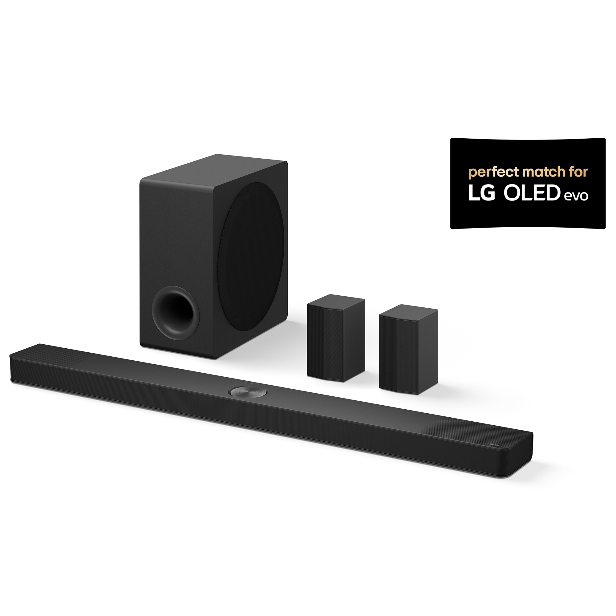 LG S90TR 670W 7.1.3-Channel Dolby Atmos Soundbar System with Wireless Rear Speakers and WOW Orchestra
