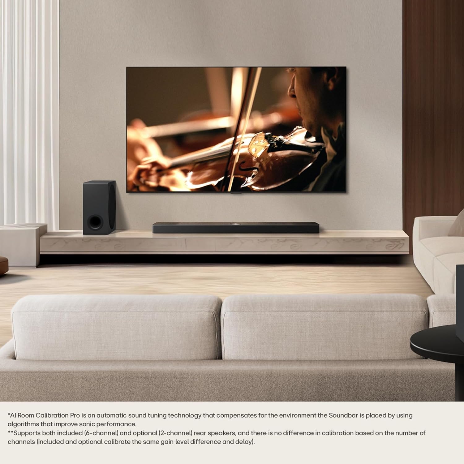 LG S95TR 9.1.5-Channel Dolby Atmos Soundbar System with Wireless Rear Speakers and WOW Orchestra