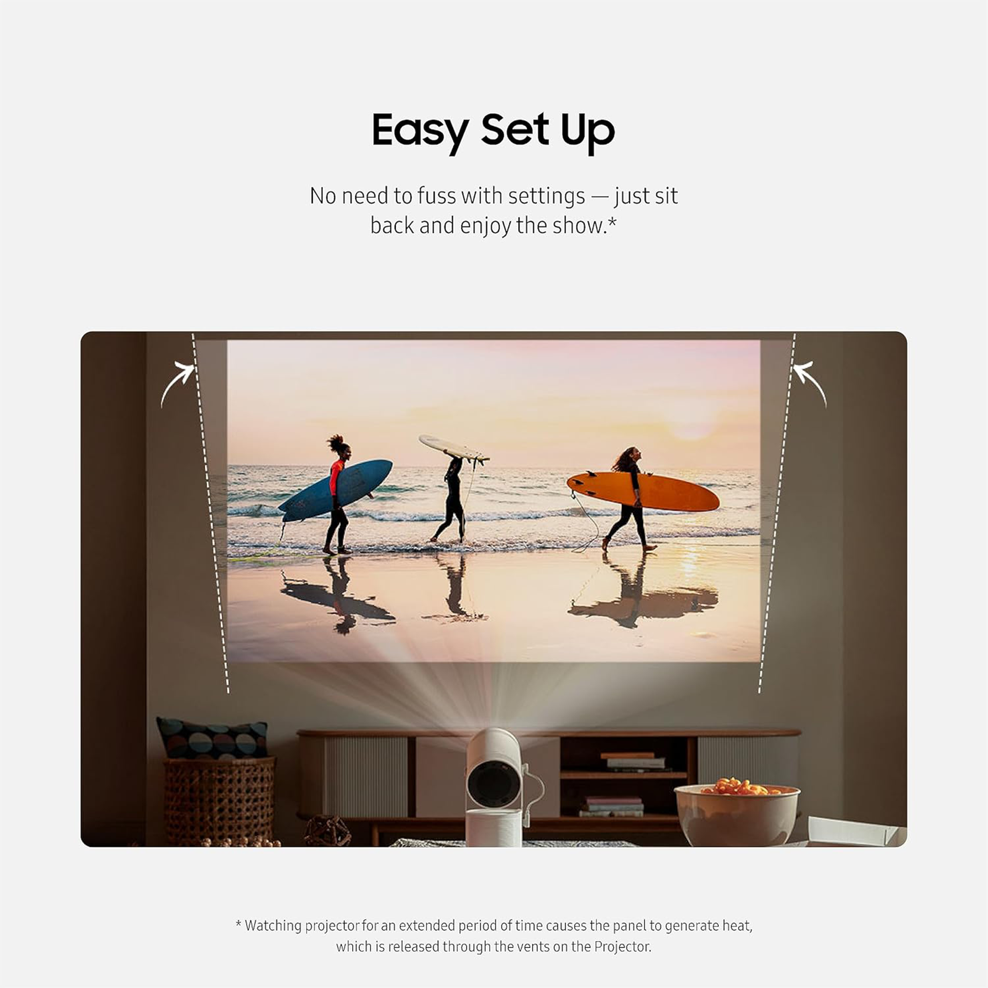 Samsung The Freestyle Gen 2 230-Lumen Full HD Smart LED Projector