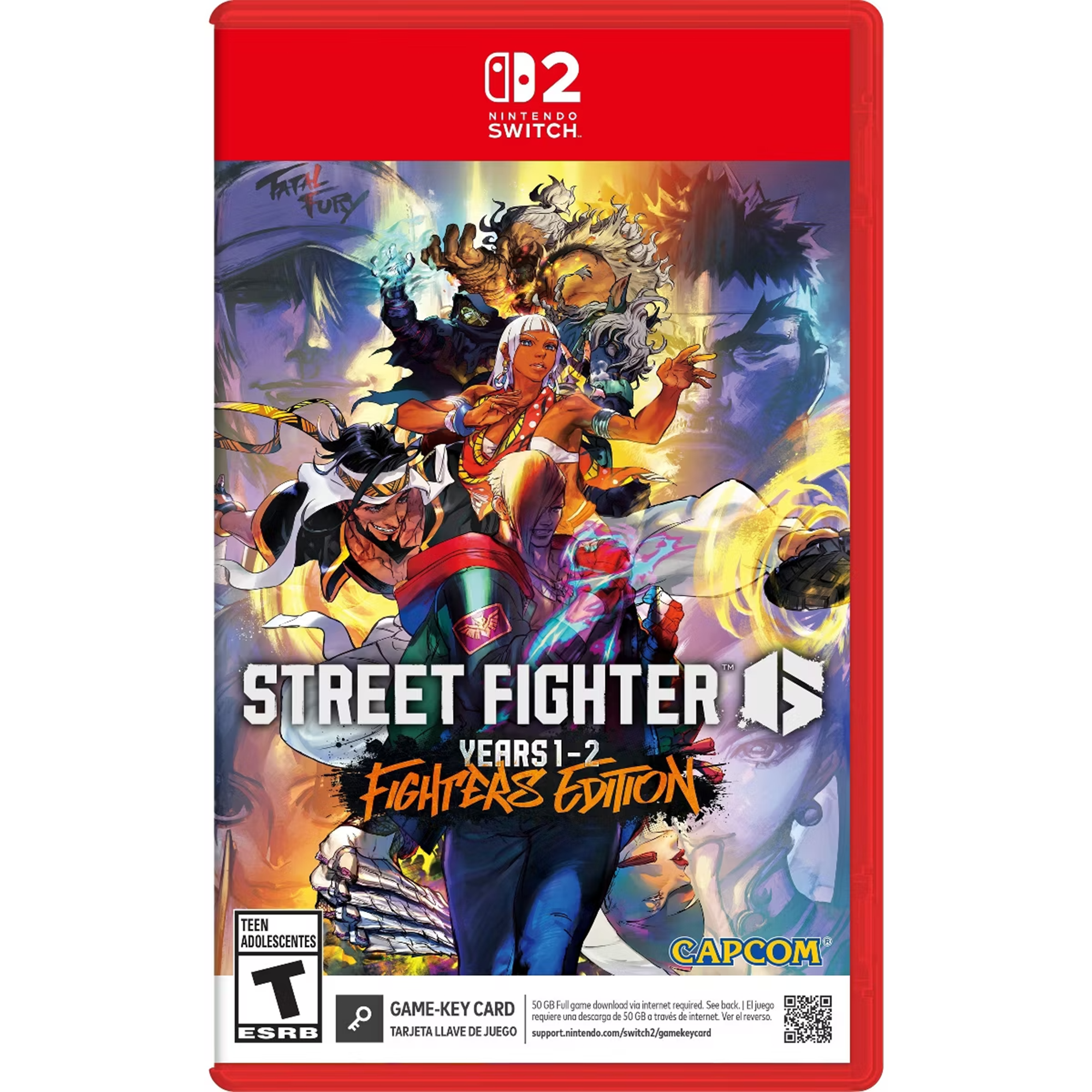 Street Fighter 6 Years 1-2 Fighters Edition - Nintendo Switch 2