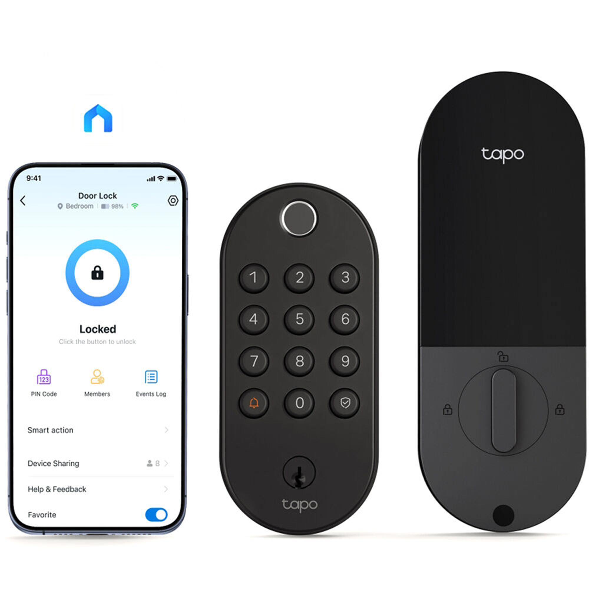 TP-Link Tapo DL105 Smart Wi-Fi Door Lock