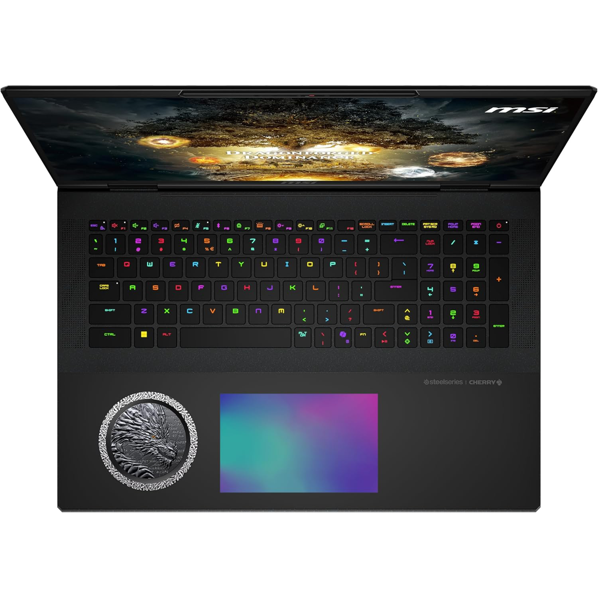 MSi Titan 18 HX Dragon Edition Norse Myth A2XWIG-442US 18" UHD Gaming Laptop - UHD+ - 120 Hz - Intel Core Ultra 9 285HX - 64 GB - 6 TB SSD - Norse Myth Dragon Edition