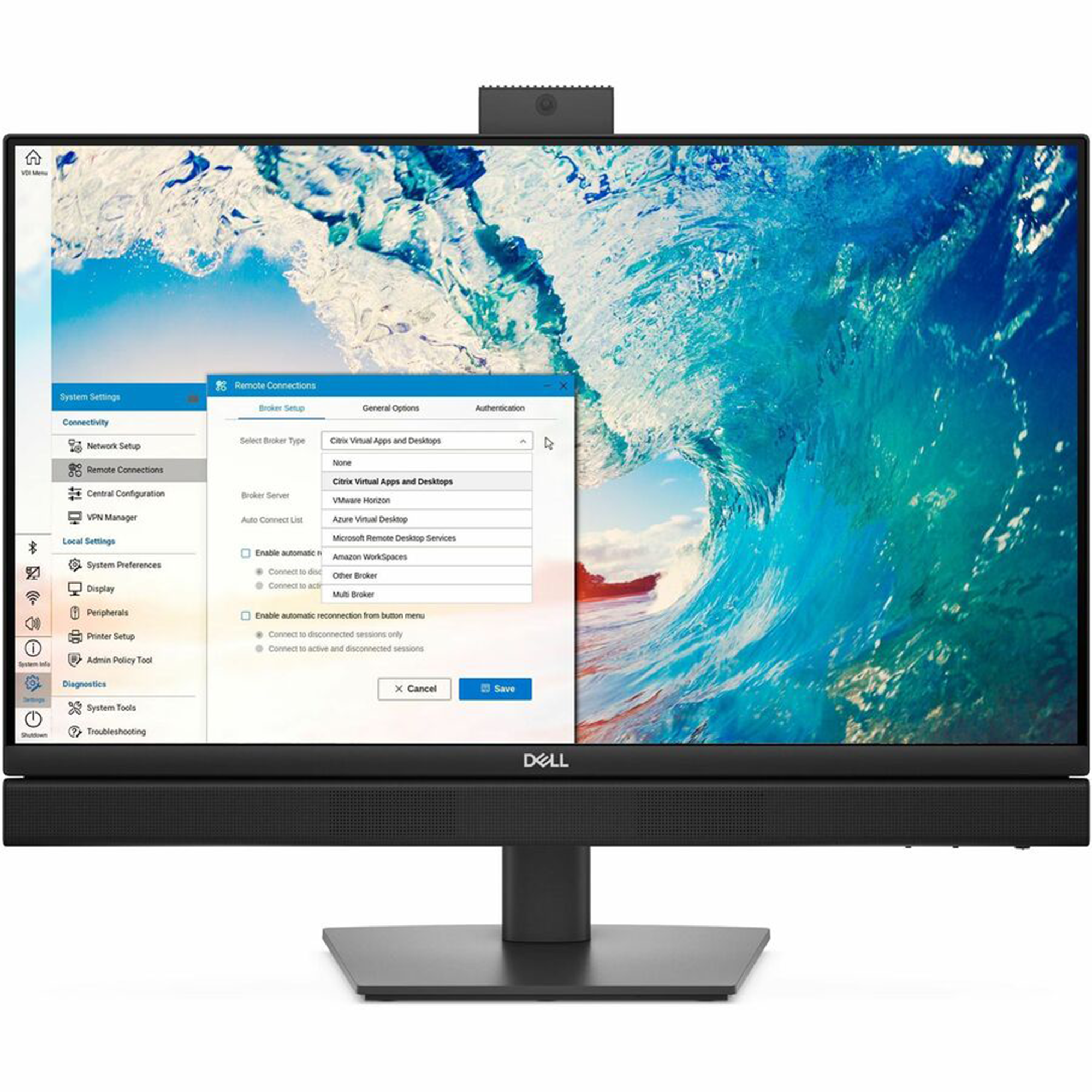 Dell Pro 24 QC24251 All-in-One Computer - V0XN2 - Intel Core Ultra 5 235T - 16 GB - 512 GB SSD - 23.8" Full HD - Desktop - Dark Gray
