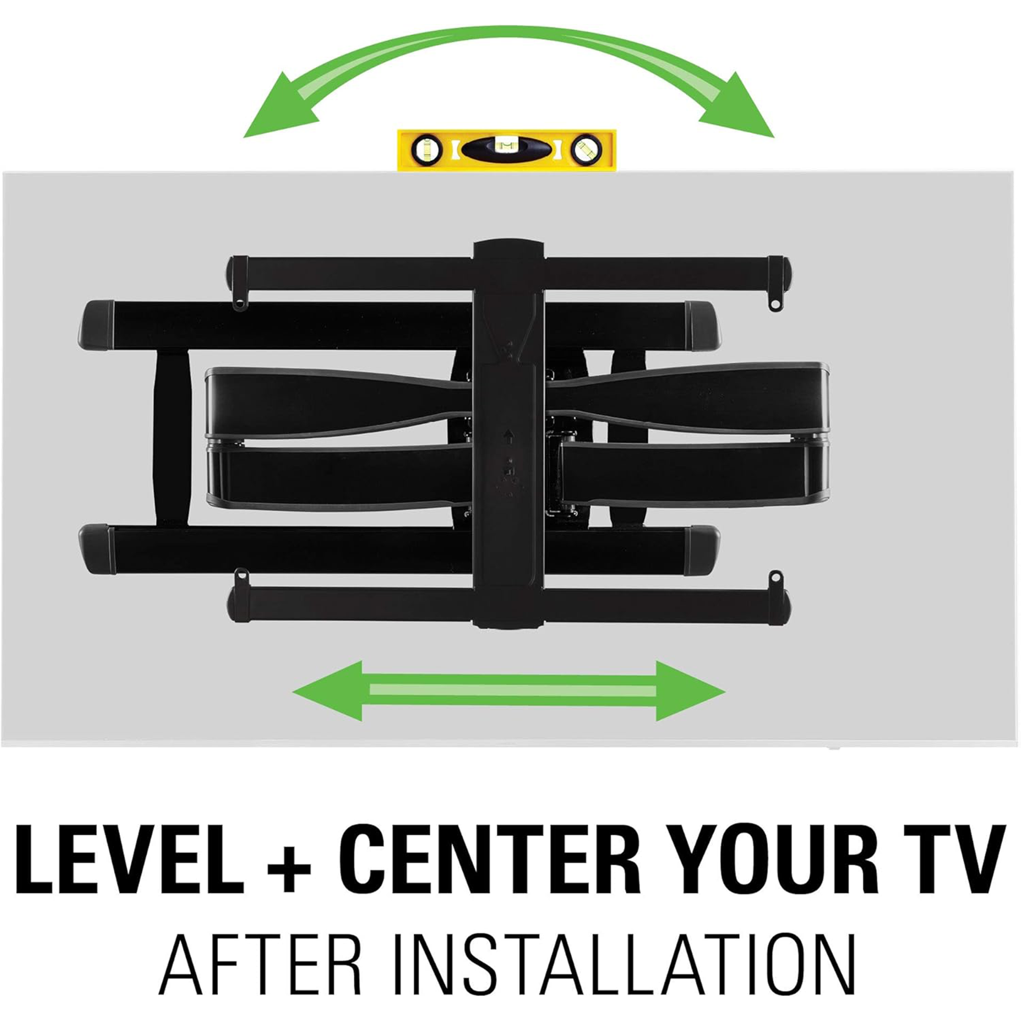 SANUS VLF728 Full-Motion Wall Mount for 42 to 90" Displays (Black)