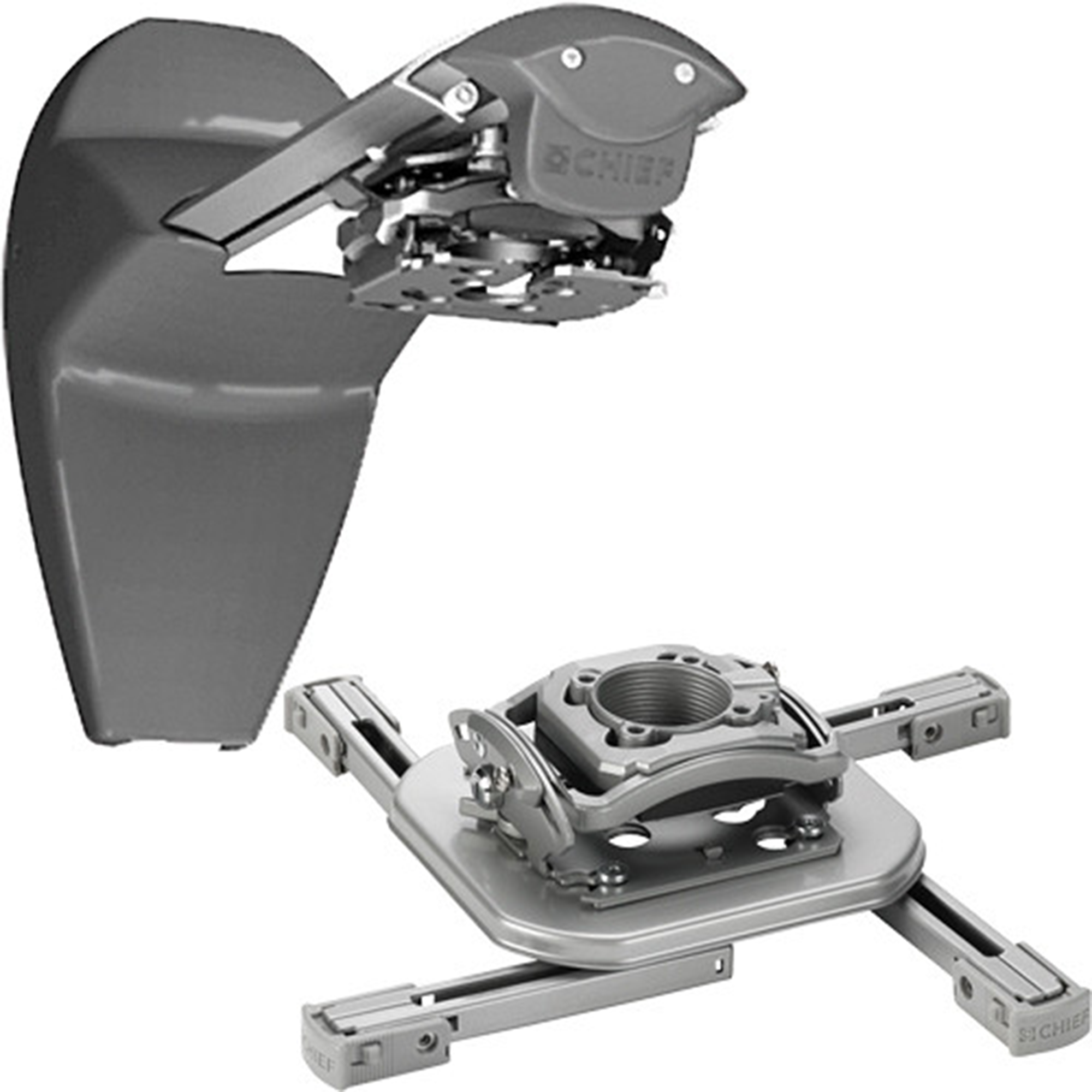 Chief WM110AUS Short Throw Projector Arm/ Mini Elite Mount Kit (Silver)