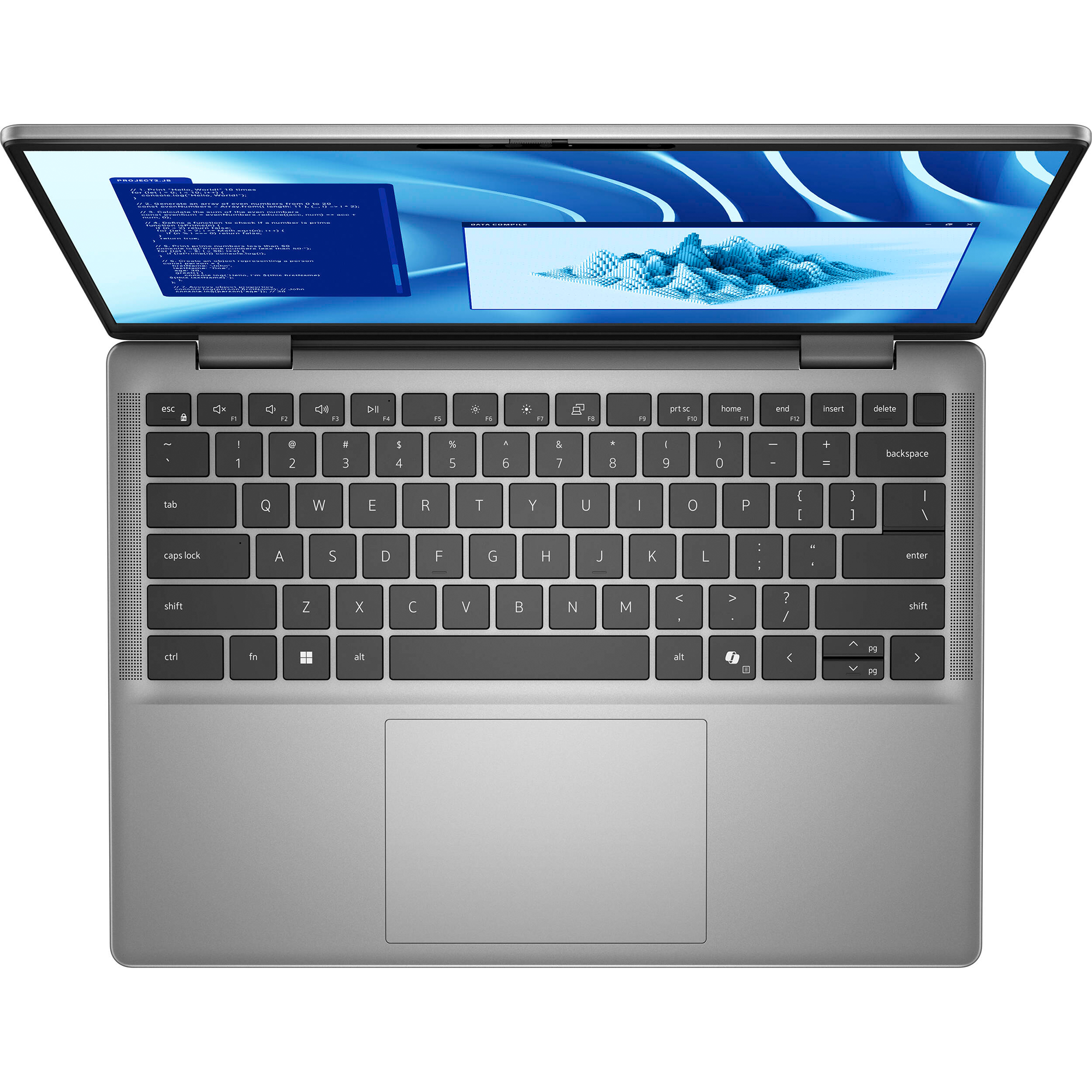 Dell Latitude 7000 7455 14" Touchscreen Copilot+ PC Notebook - QHD+ - Qualcomm Snapdragon X Elite X1E-80-100 - 16 GB - 512 GB SSD - English (US) Keyboard - Aluminum Titan Gray