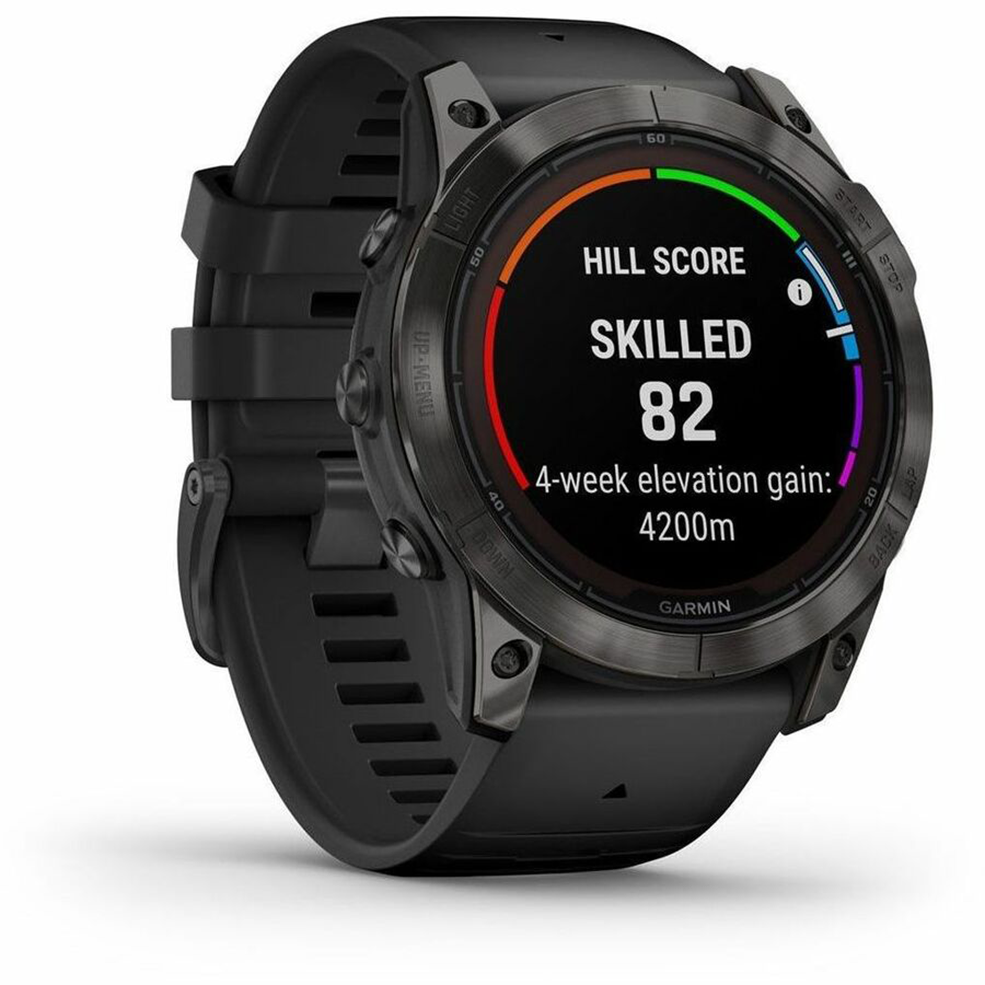 Garmin fēnix 7X Pro Sapphire Solar Edition 51mm GPS Smartwatch -  Carbon Gray DLC Titanium with Black Band