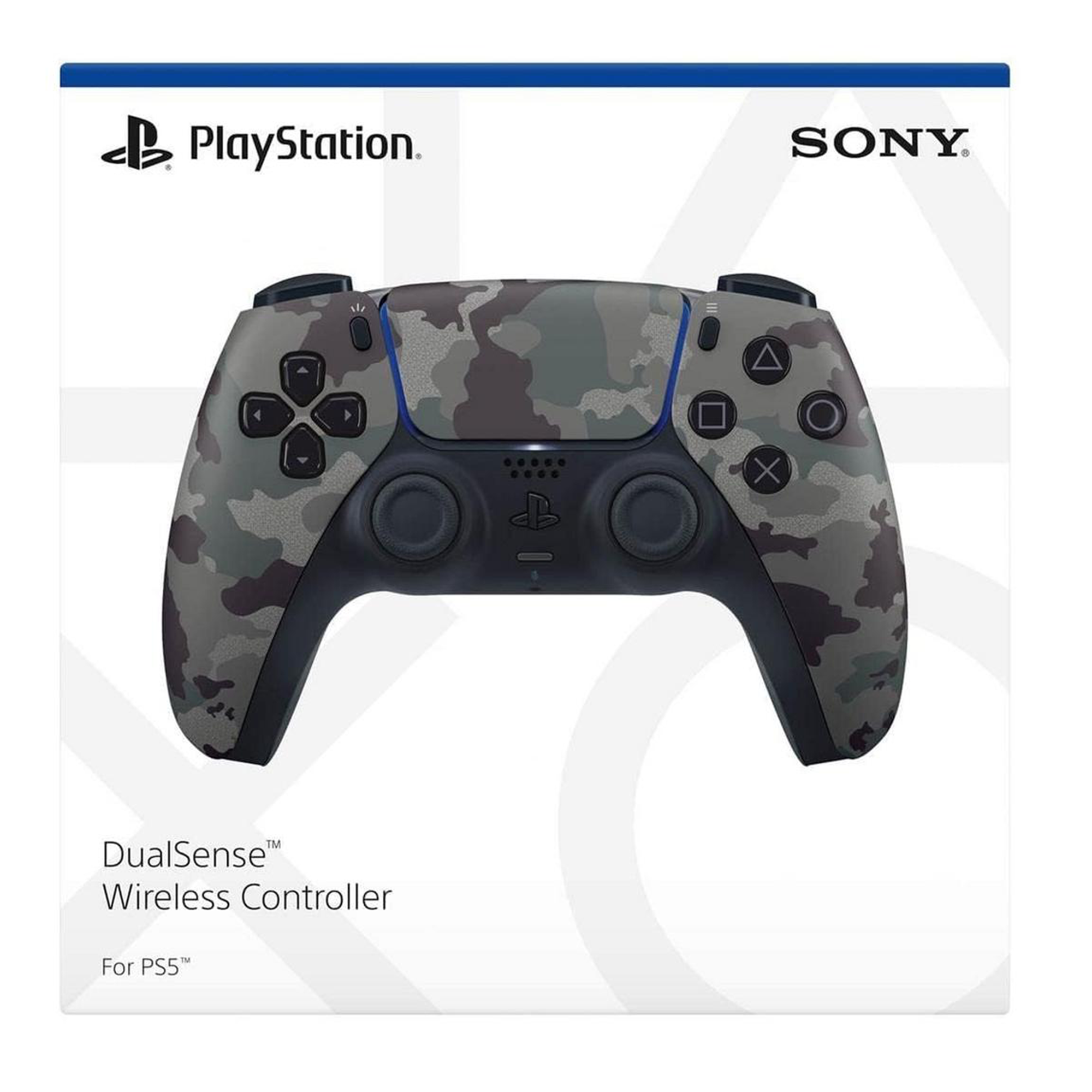 PlayStation DualSense Wireless Controller - Gray Camouflage