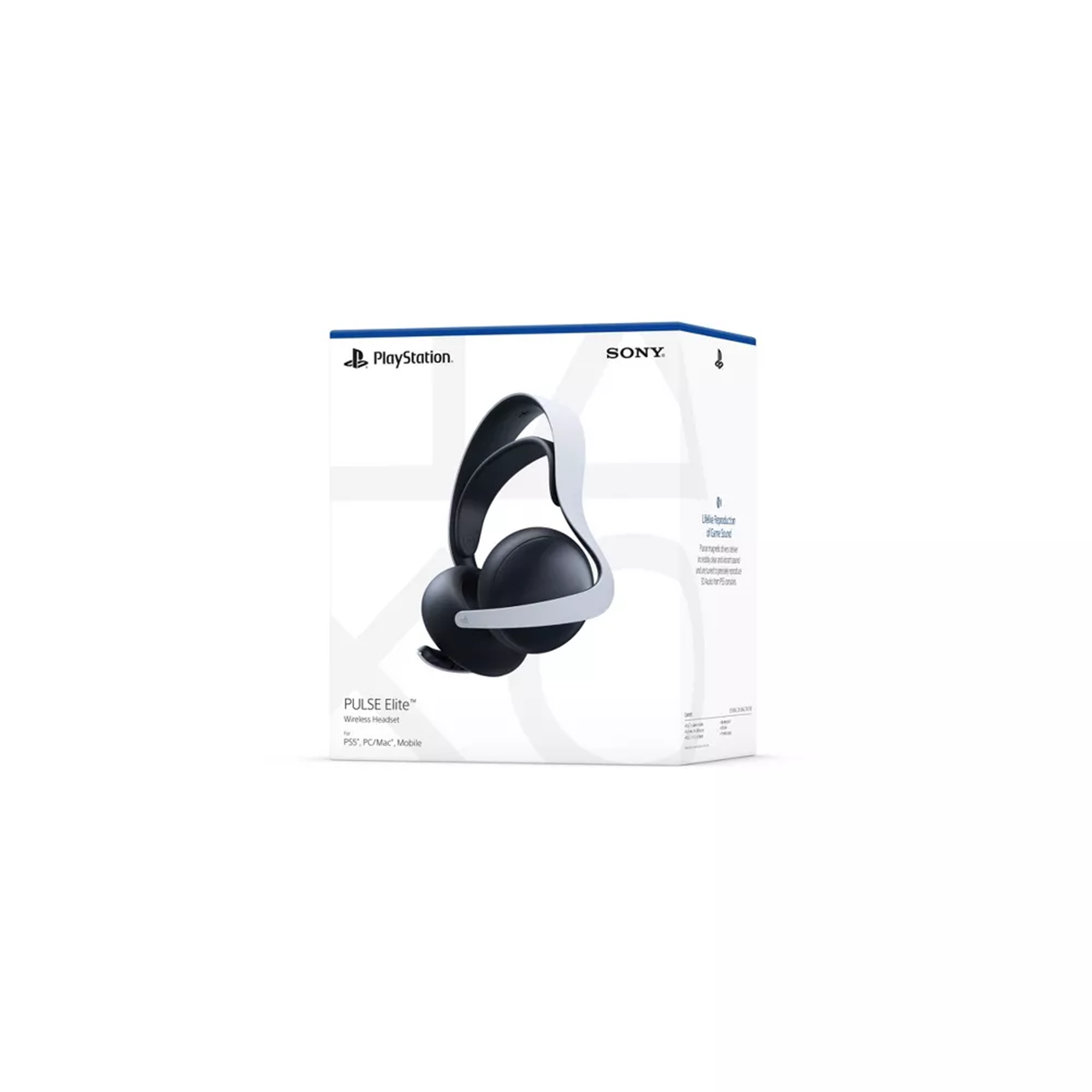 Sony PULSE Elite Wireless Gaming Headset for PlayStation 5 - White
