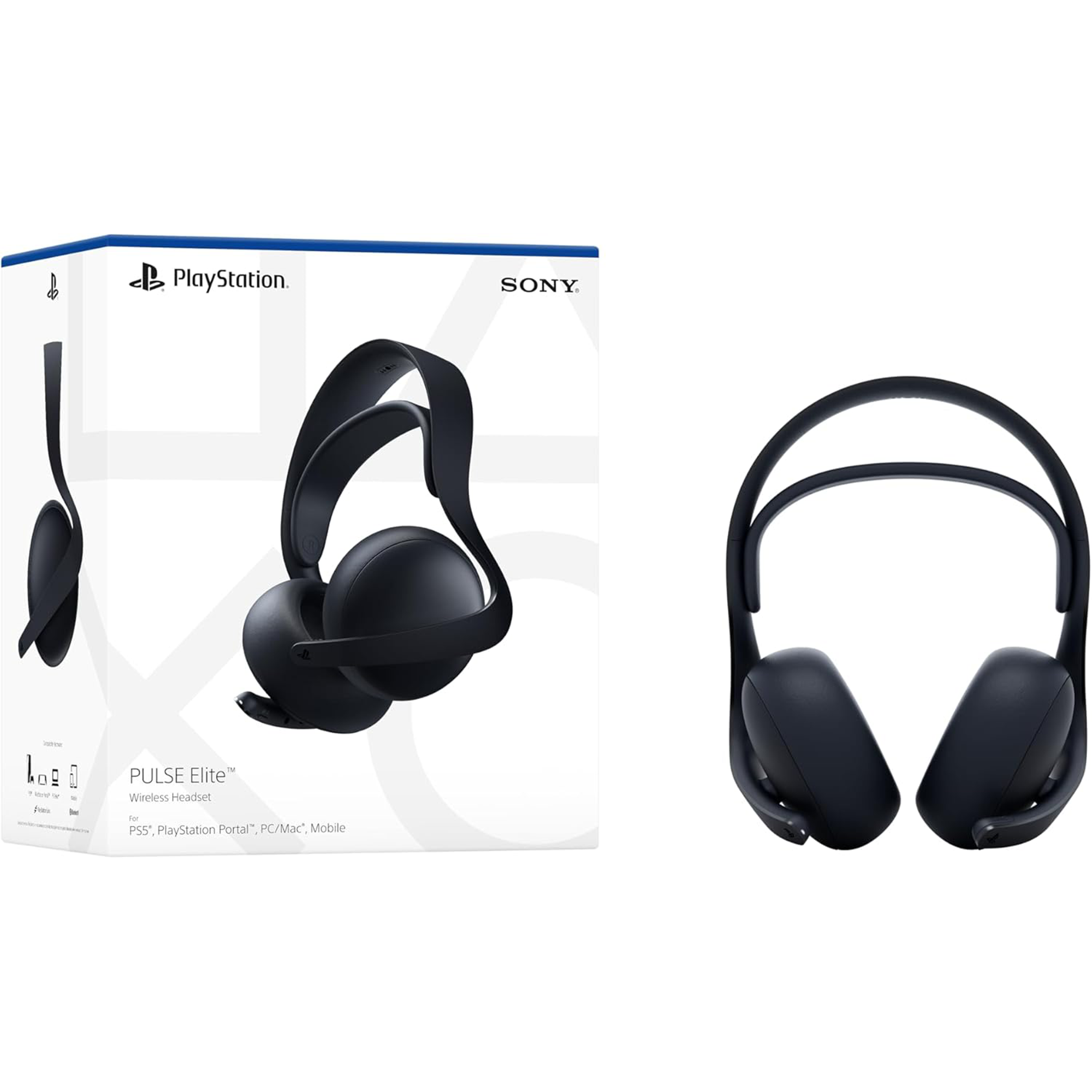 Sony PULSE Elite Wireless Gaming Headset for PlayStation 5 - Midnight Black