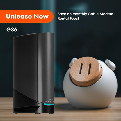 ARRIS SURFboard G36 AX3000 Dual-Band DOCSIS 3.1 Multi-Gig Cable Modem Router