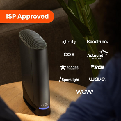 ARRIS SURFboard G36 AX3000 Dual-Band DOCSIS 3.1 Multi-Gig Cable Modem Router