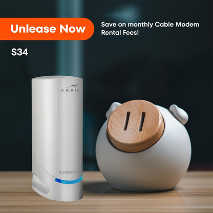 ARRIS SURFboard S34 2.5G DOCSIS 3.1 Cable Modem
