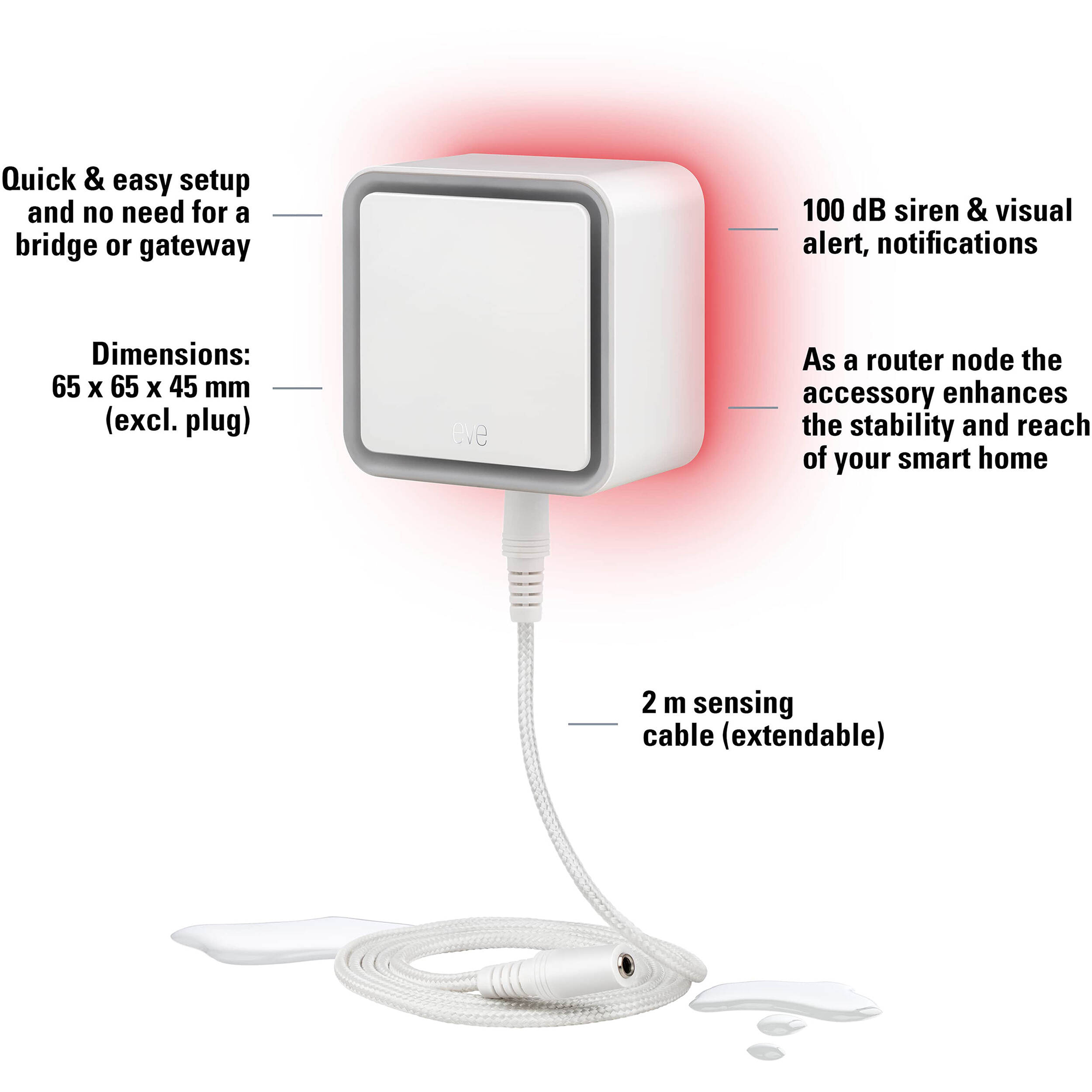 Eve Water Guard Connected Water Leak Detector