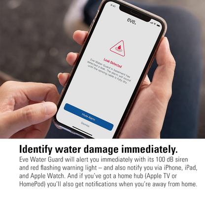 Eve Water Guard Connected Water Leak Detector