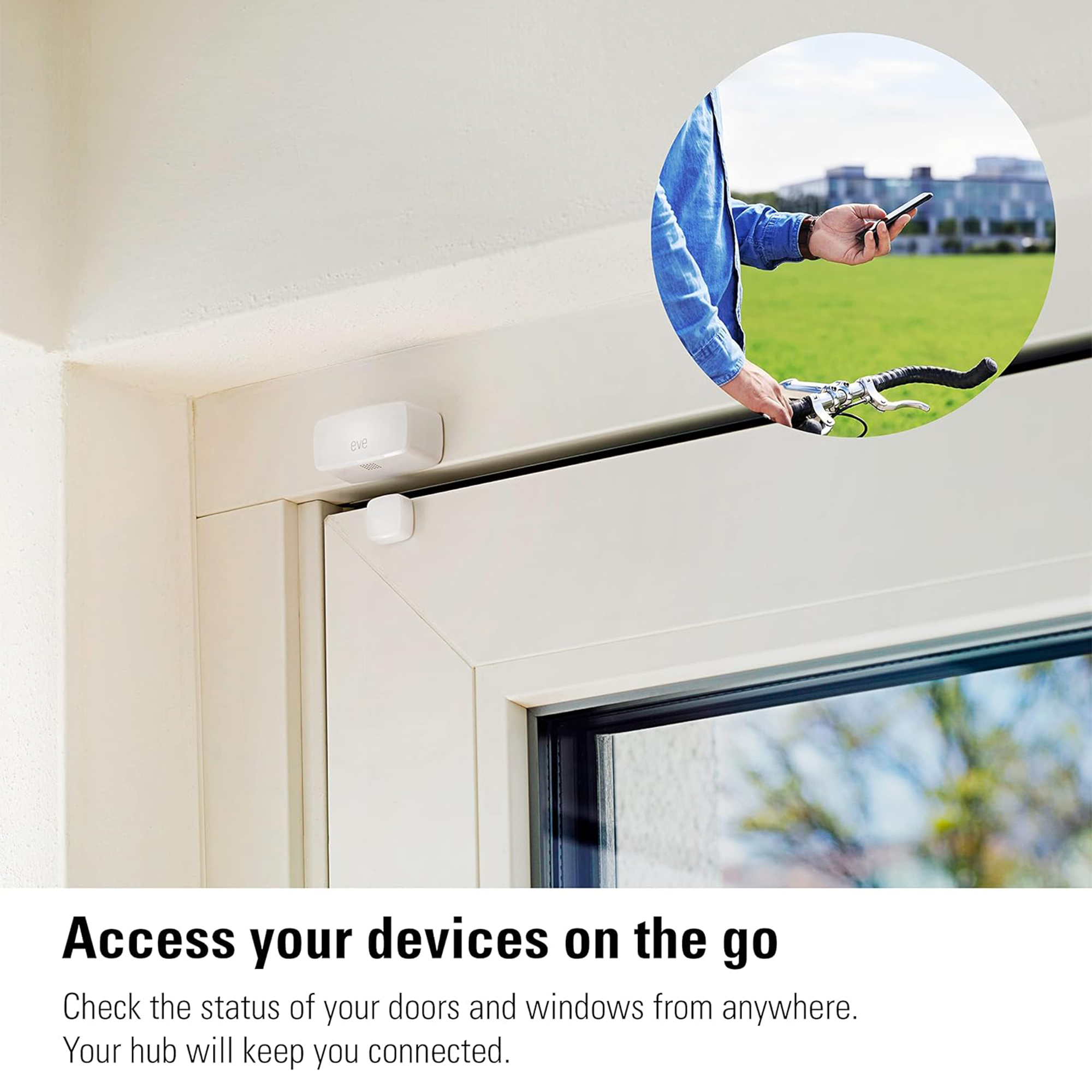 Eve Door & Window Wireless Contact Sensor (Matter)