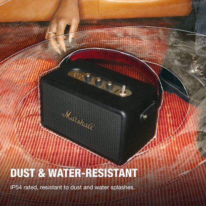 Marshall Kilburn III Portable Bluetooth Speaker (Black & Brass)