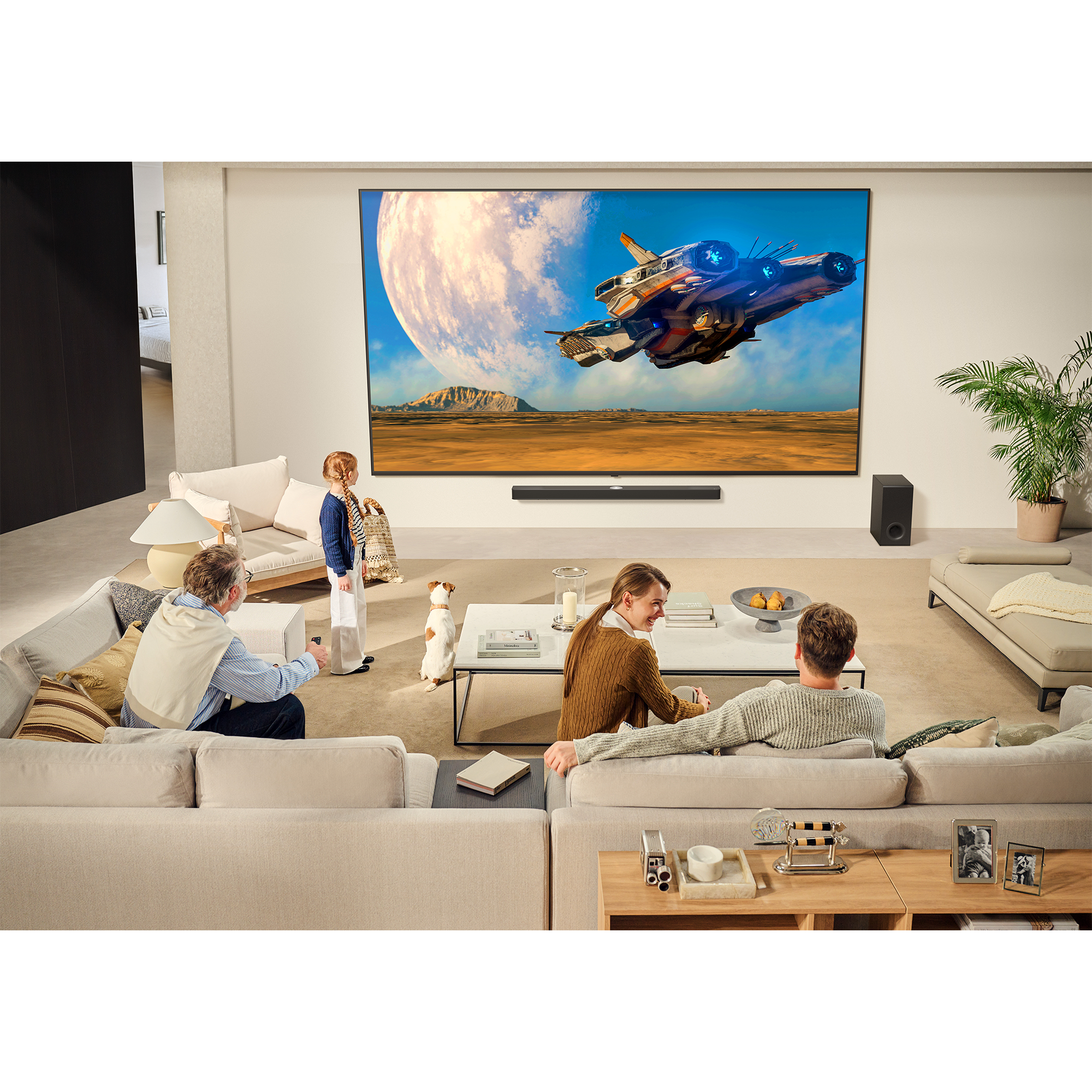 LG QNED evo AI QNED85A 100" 4K HDR Smart Mini-LED TV - 100QNED85AU