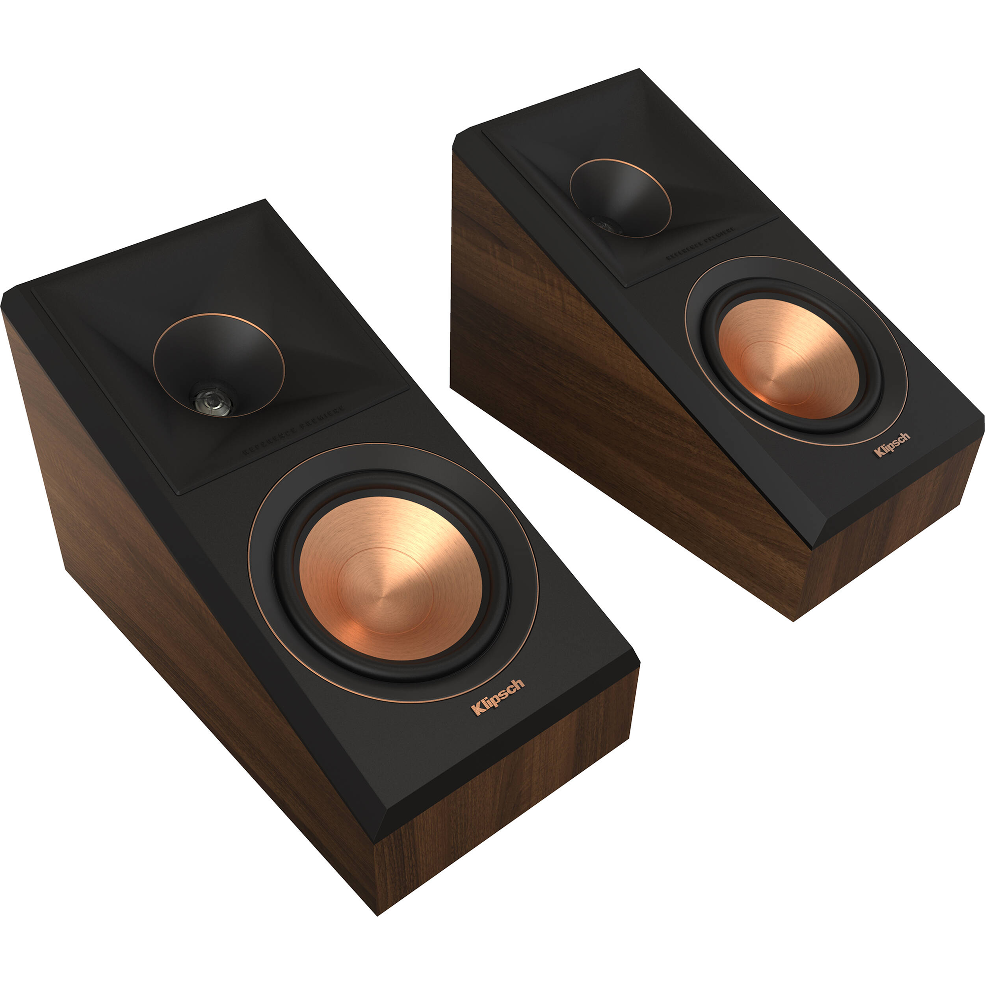 Klipsch Reference Premiere RP-500SA II Two-Way Dolby Atmos Elevation/Surround Speakers - Walnut (Pair)