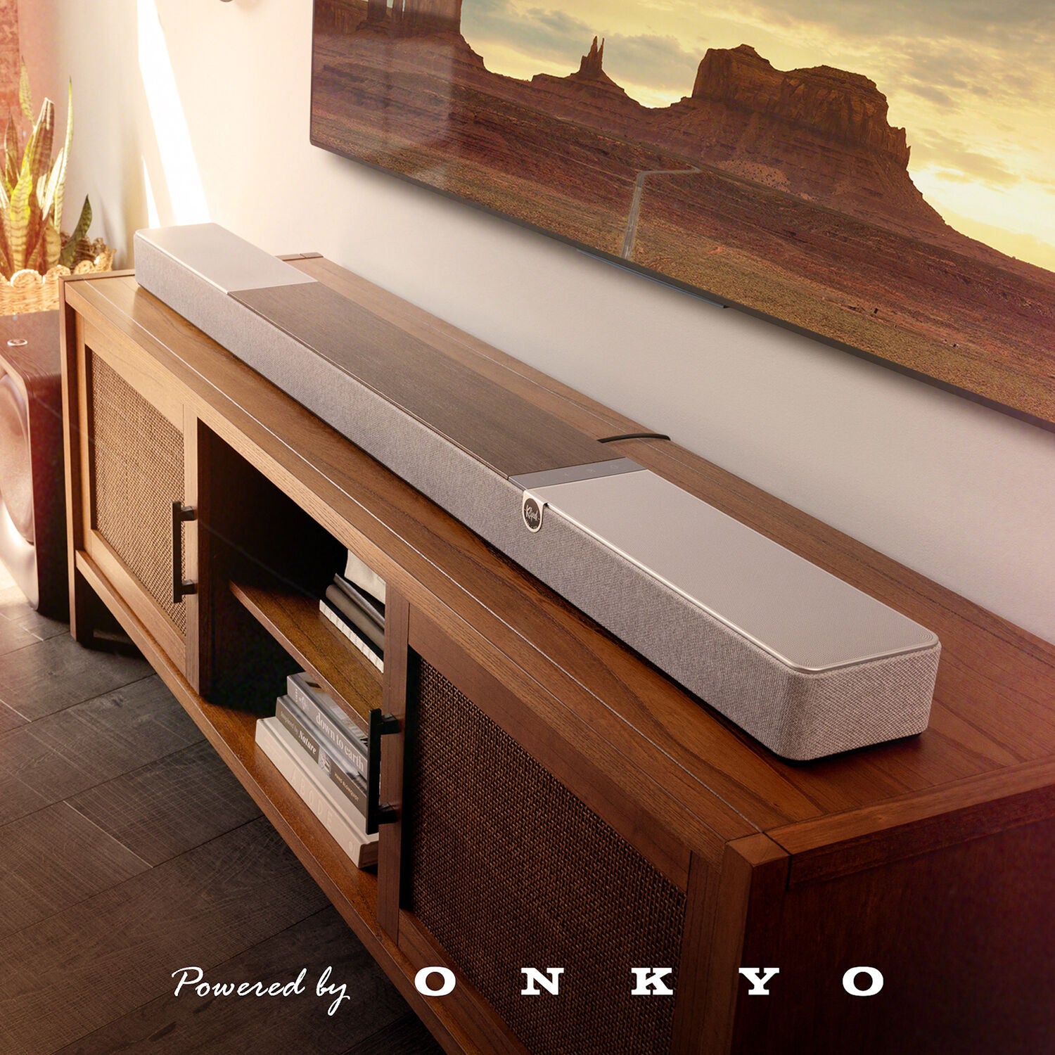 Klipsch Flexus Core 300 5.1.2-Channel Dolby Atmos Soundbar (Walnut) - 1073543