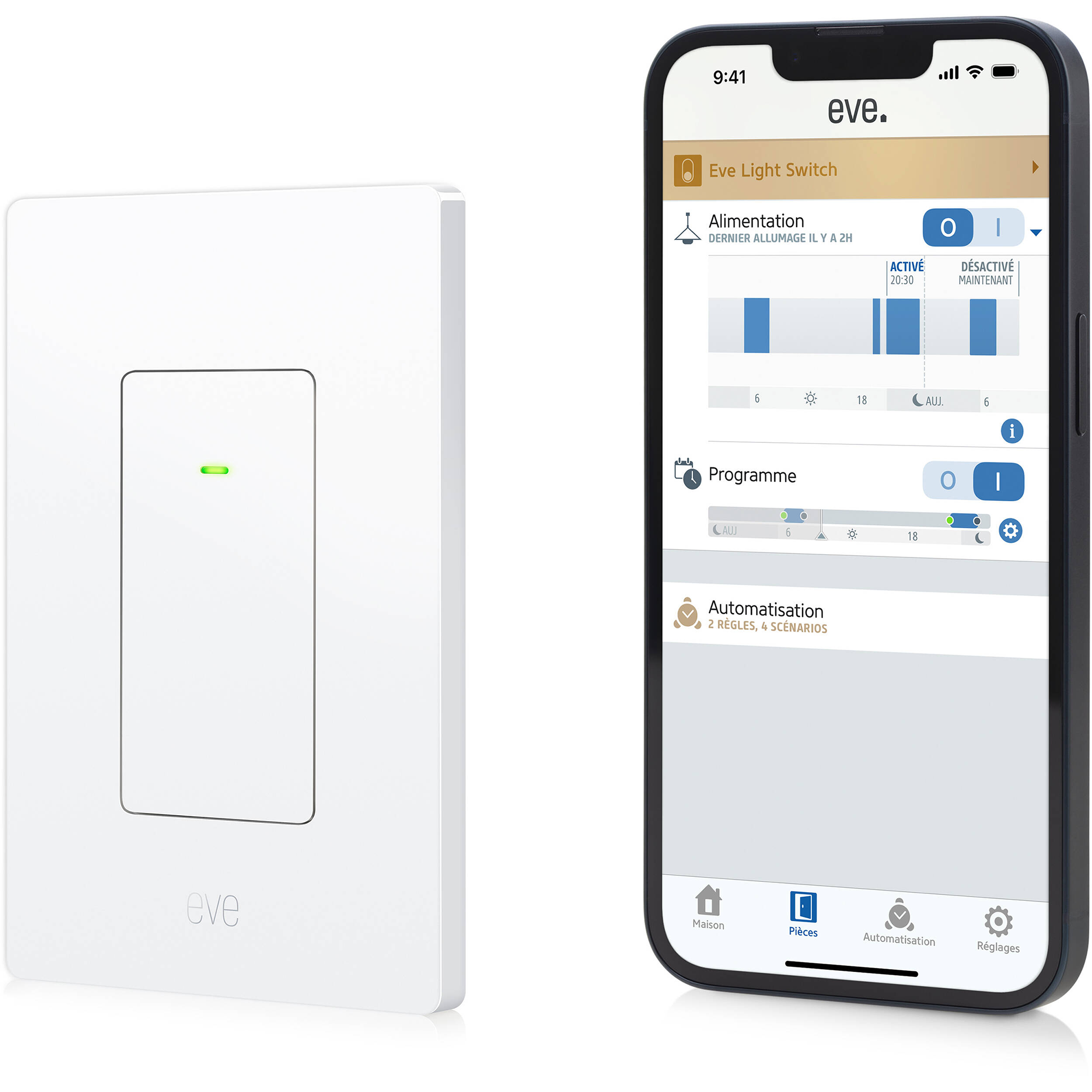 Eve Light Switch (Matter)