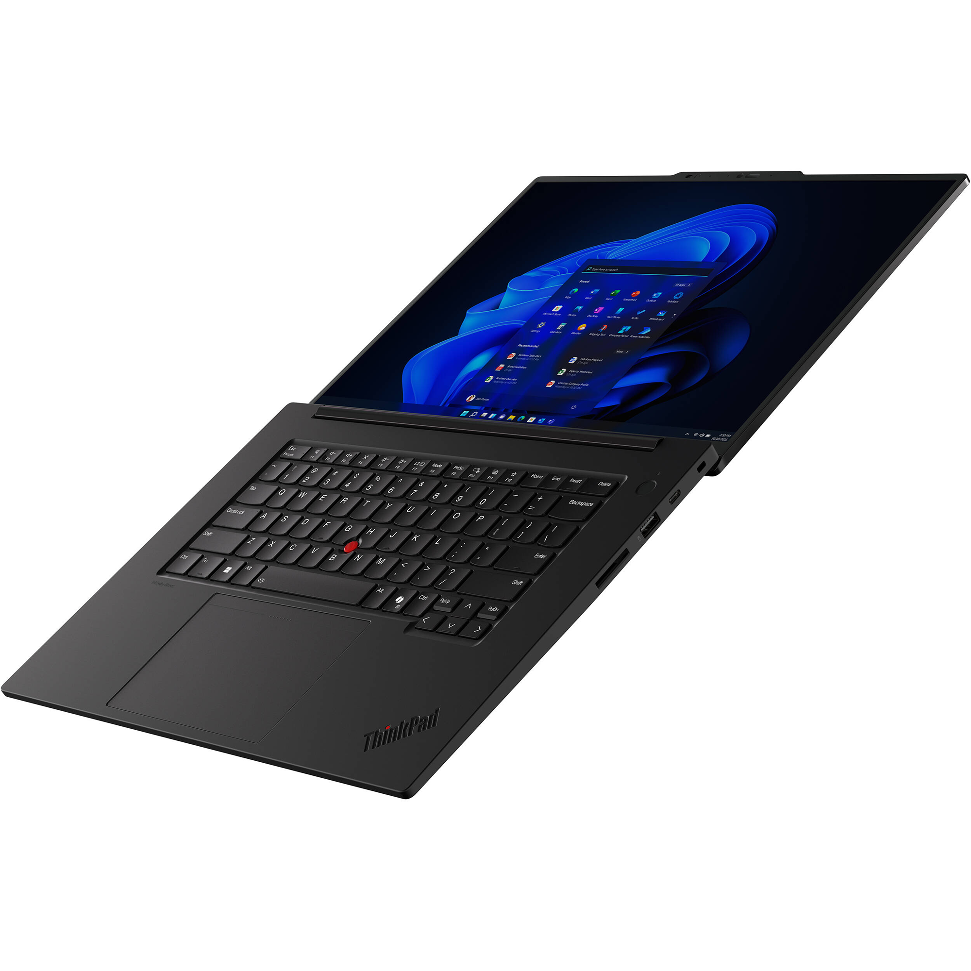 Lenovo ThinkPad P1 Gen 7 21KV000AUS 16" Touchscreen Mobile Workstation - WQUXGA - 60 Hz - Intel Core Ultra 7 165H - vPro Technology - Intel Evo Platform - 64 GB - 2 TB SSD - English Keyboard - Black