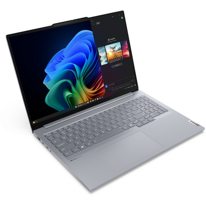 Lenovo ThinkBook 16 G7 QOY 21NH000JUS 16" Copilot+ PC Notebook - WUXGA - Qualcomm Snapdragon X Plus X1P-42-100 - 16 GB - 512 GB SSD - English (US) Keyboard - Luna Gray