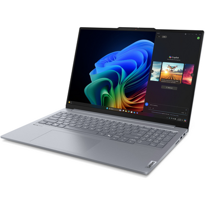 Lenovo ThinkBook 16 G7 QOY 21NH000JUS 16" Copilot+ PC Notebook - WUXGA - Qualcomm Snapdragon X Plus X1P-42-100 - 16 GB - 512 GB SSD - English (US) Keyboard - Luna Gray