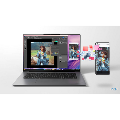 Lenovo ThinkPad X9-15 Gen 1 21Q60027US 15.3" Touchscreen Copilot+ PC Notebook - 2.8K - Intel Core Ultra 7 258V - Intel Evo Platform - 32 GB - 1 TB SSD - English Keyboard - Black, Gray